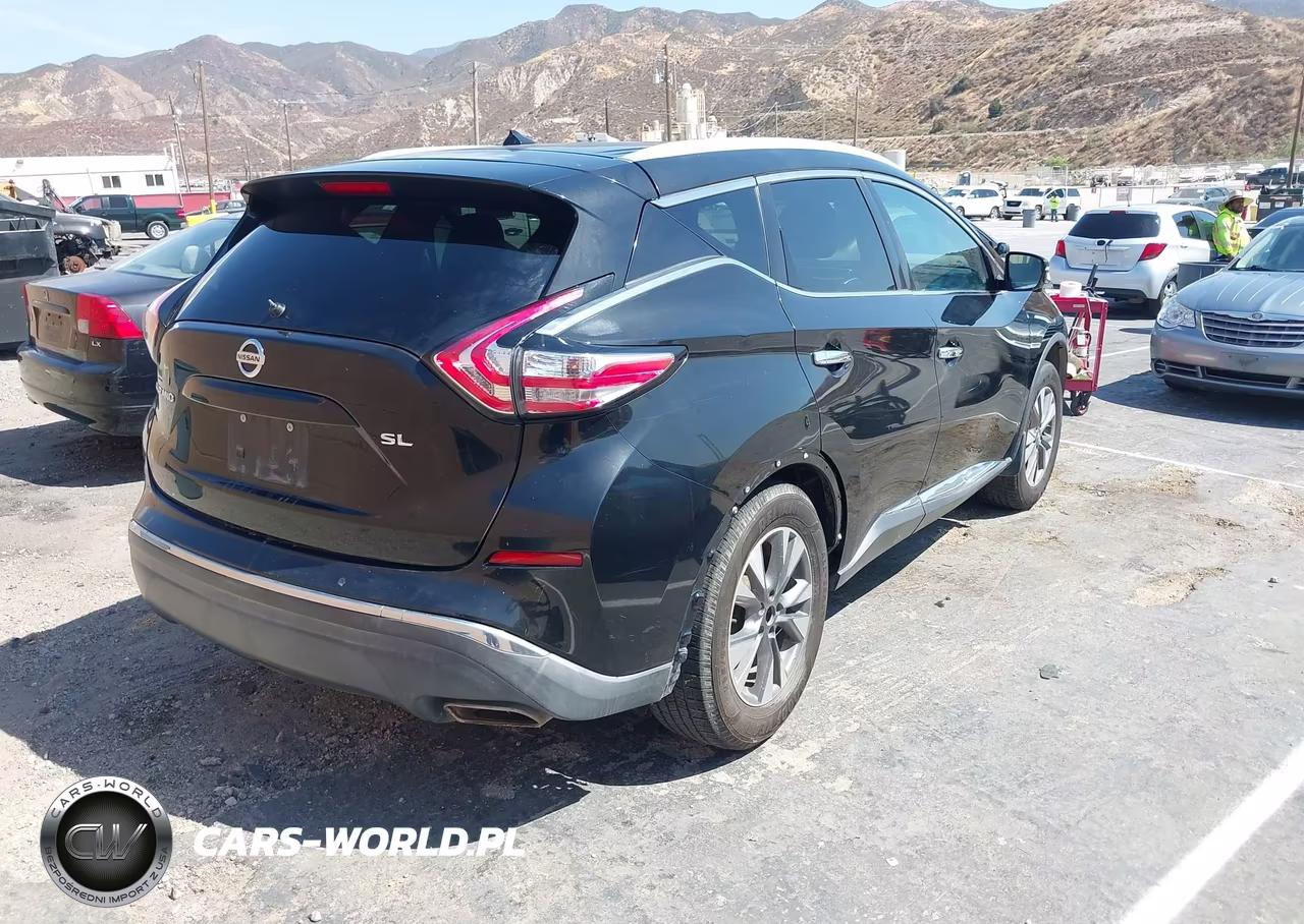 2015 Nissan Murano Sl VIN:5N1AZ2MG4FN251446 - 4