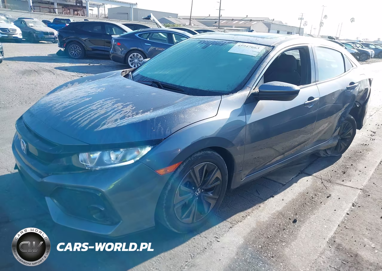 2018 Honda Civic Ex VIN:SHHFK7H51JU428562 - 2
