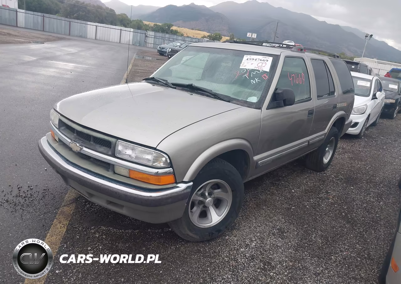 2000 Chevrolet Blazer Ls VIN:1GNCS13W4Y2187005 - 2