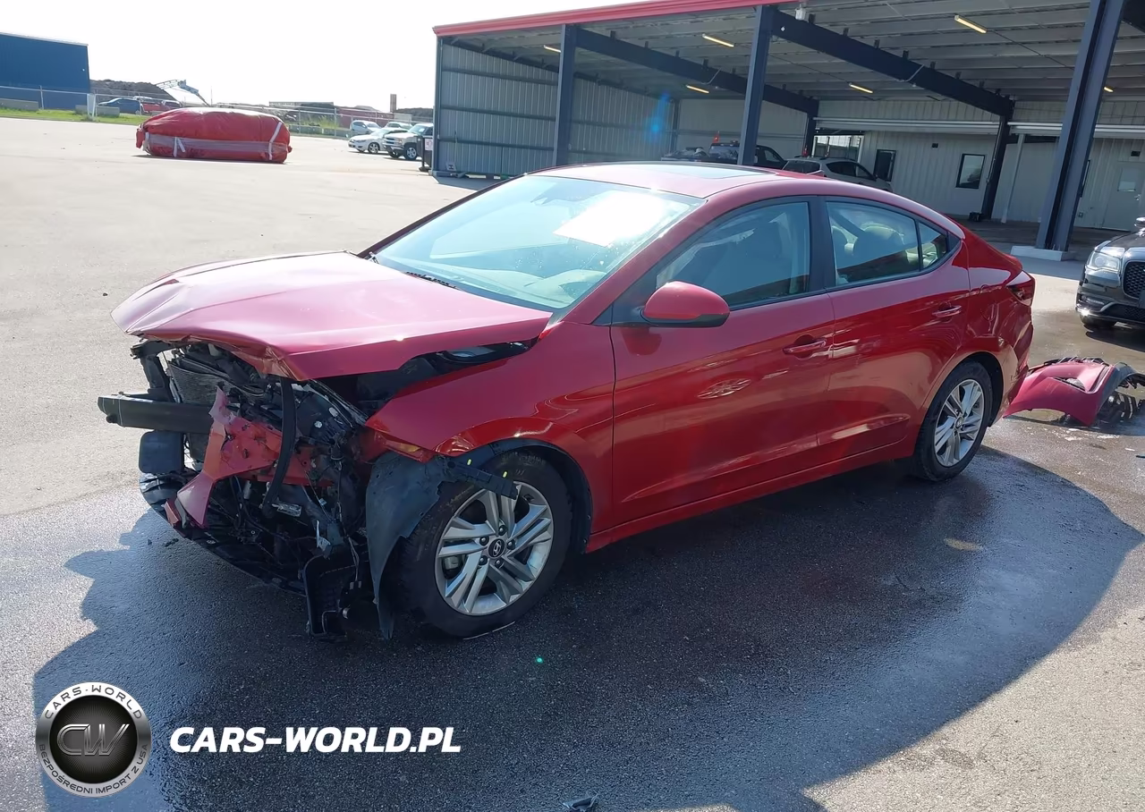 2019 Hyundai Elantra Value Edition VIN:KMHD84LF2KU763713 - 2