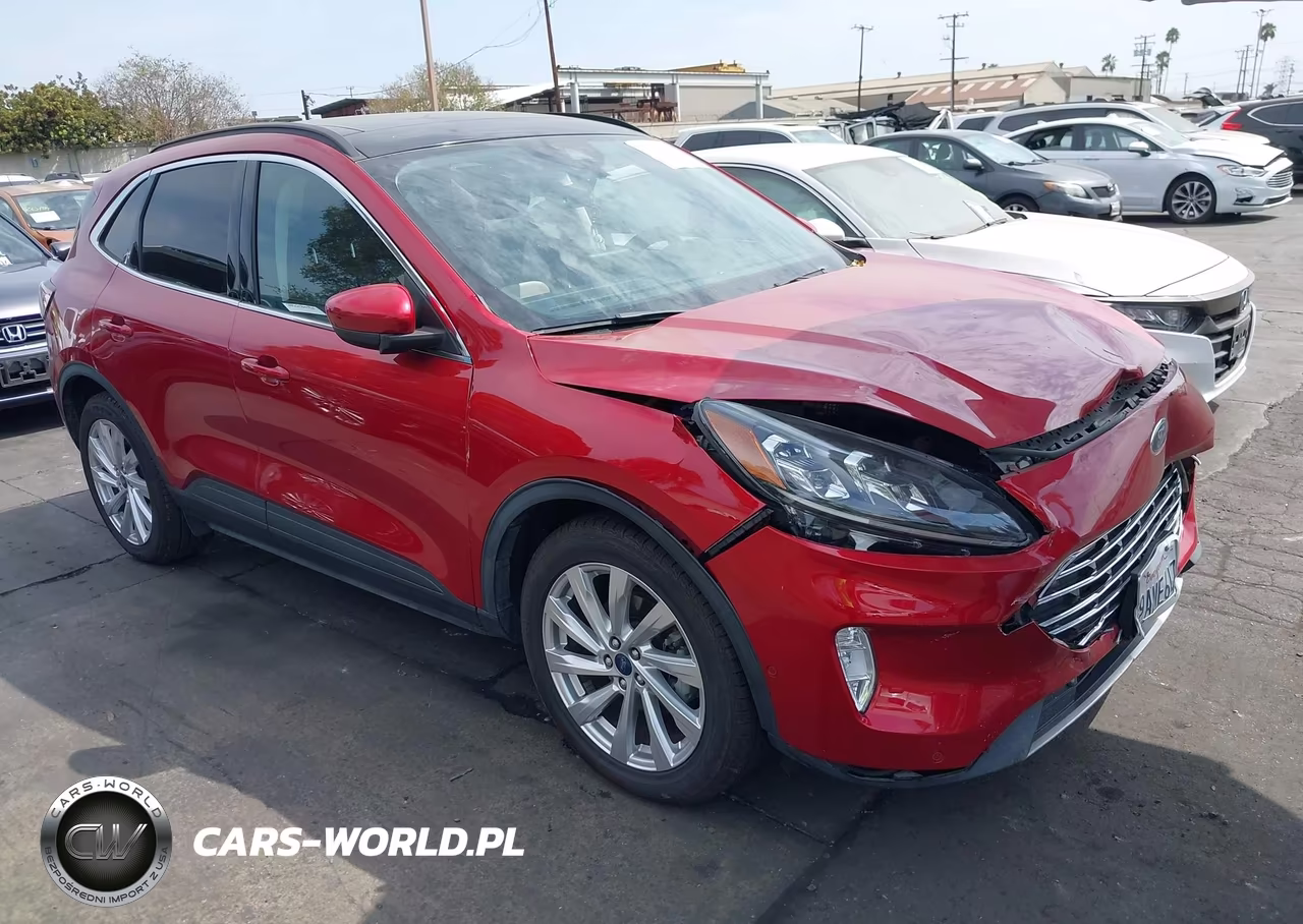 2022 Ford Escape Titanium Hybrid VIN:1FMCU0DZ3NUA28395 - 1