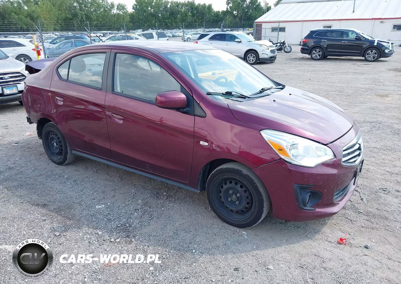 2019 Mitsubishi Mirage G4 Es VIN:ML32F3FJ8KHF08218 - 1