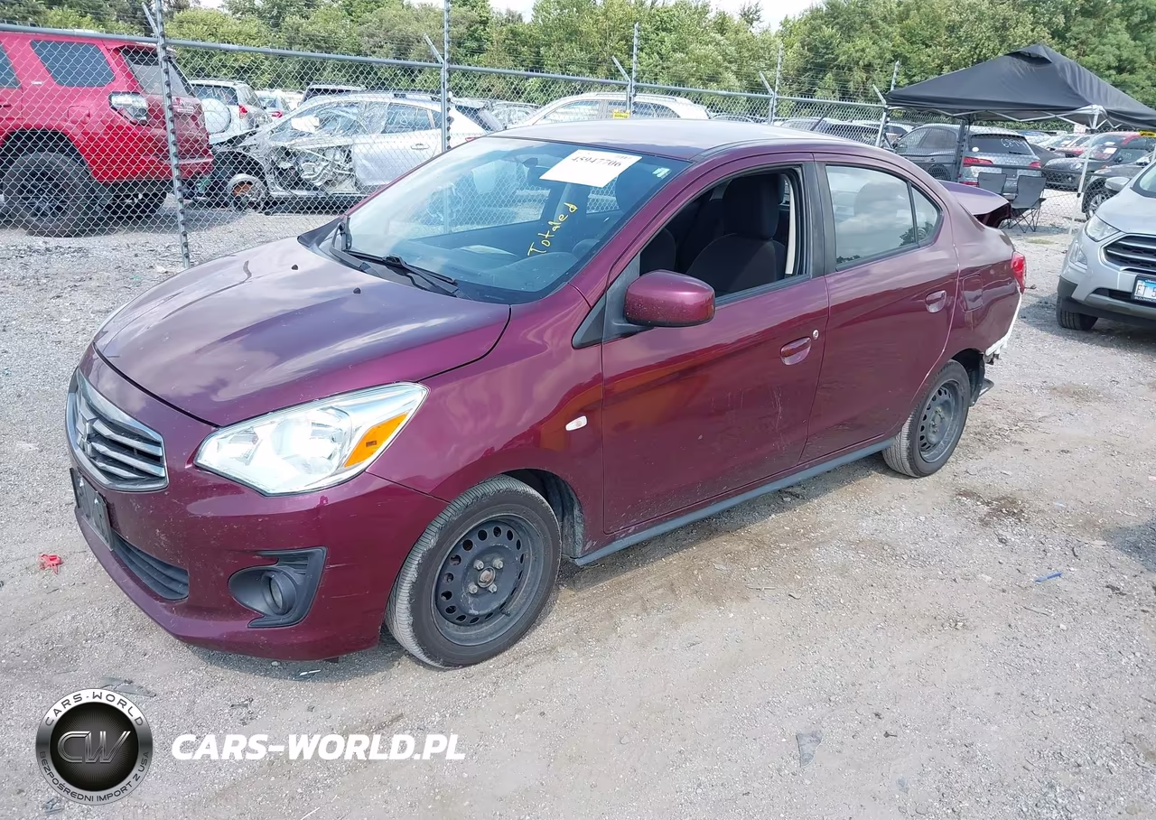 2019 Mitsubishi Mirage G4 Es VIN:ML32F3FJ8KHF08218 - 2