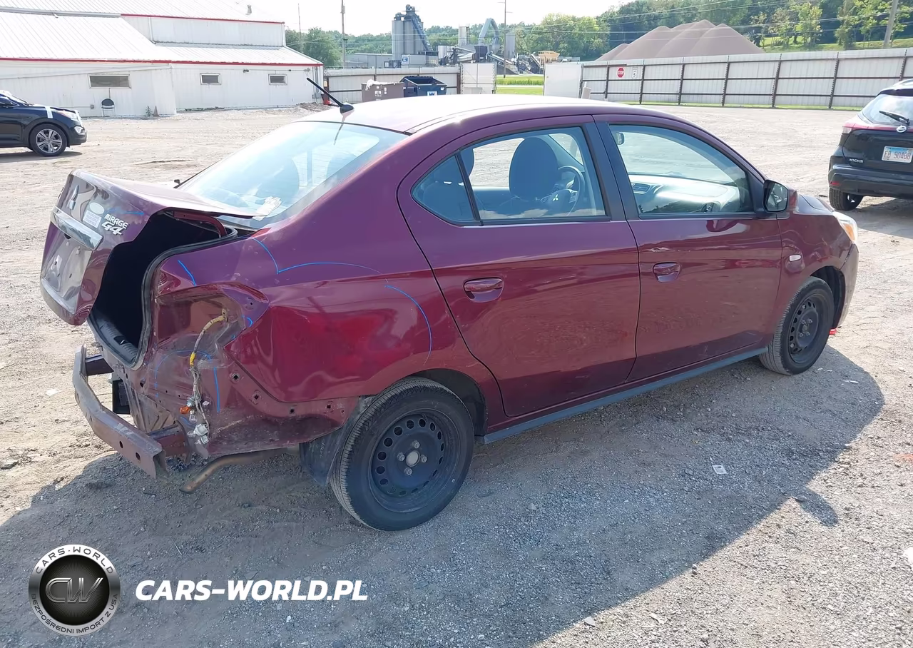 2019 Mitsubishi Mirage G4 Es VIN:ML32F3FJ8KHF08218 - 4