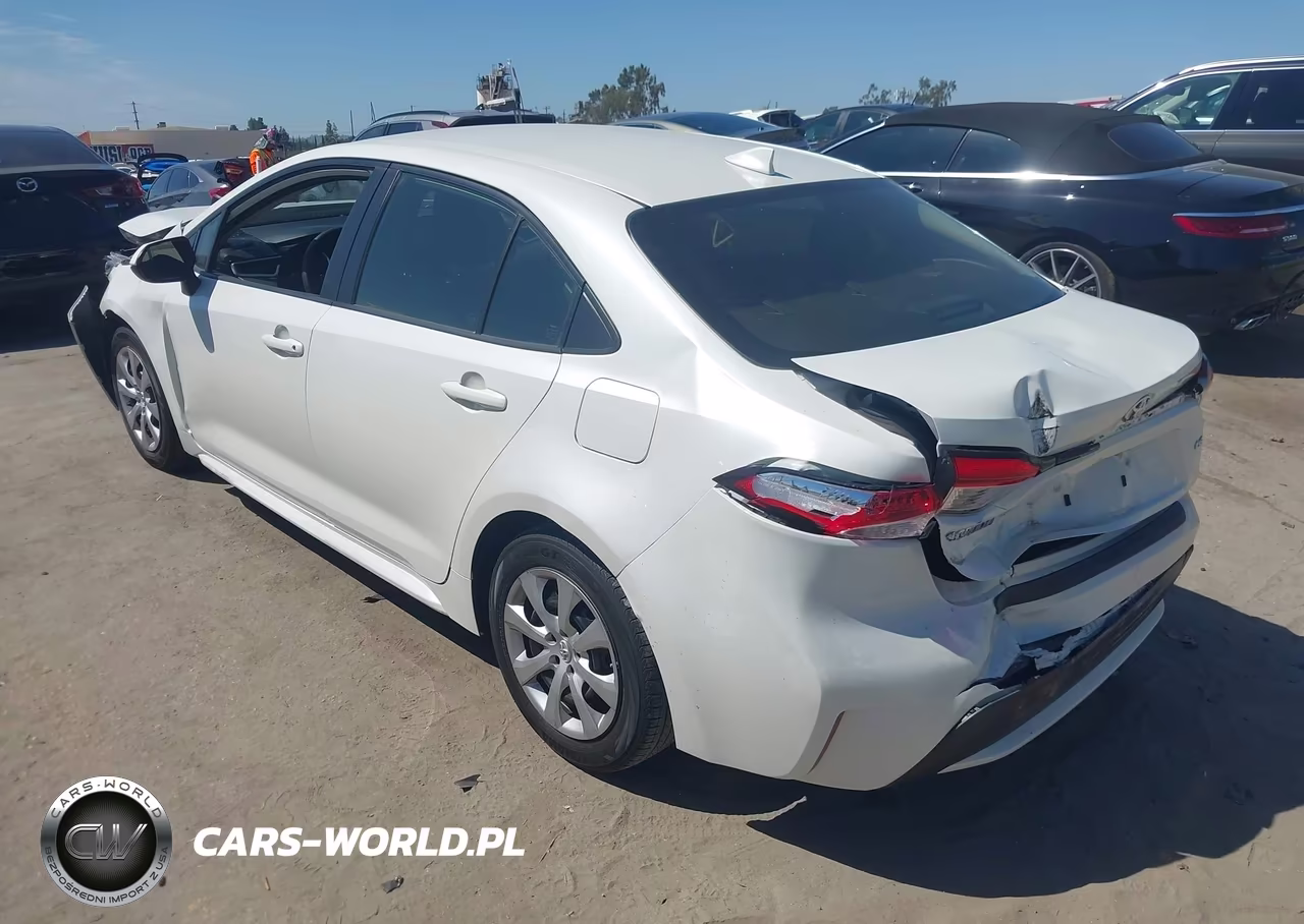 2021 Toyota Corolla Le VIN:JTDEPMAE1MJ155658 - 3