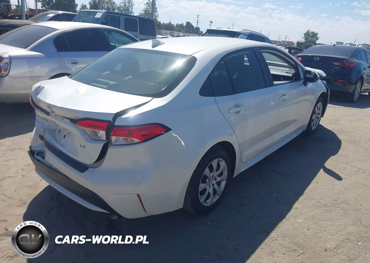 2021 Toyota Corolla Le VIN:JTDEPMAE1MJ155658 - 4