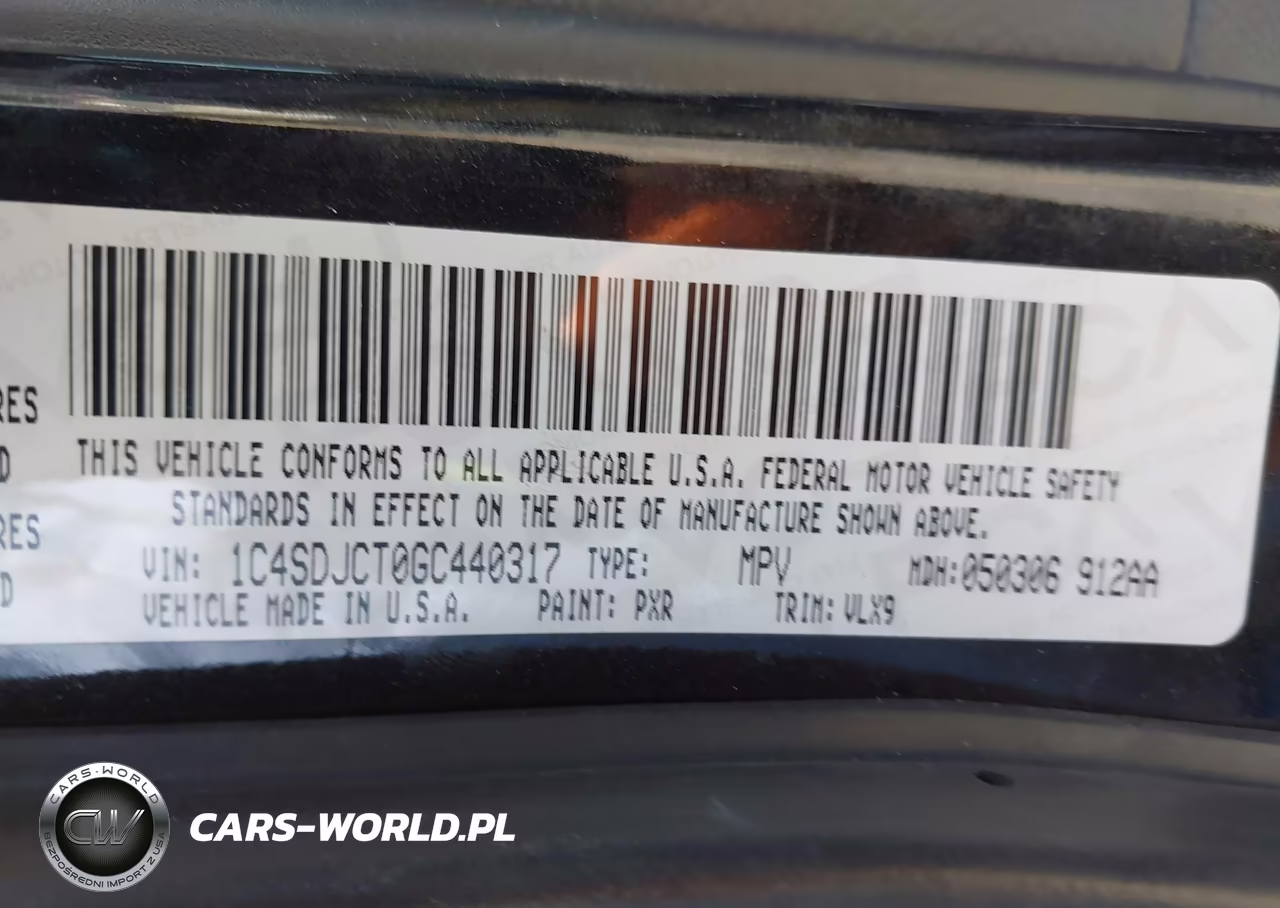 2016 Dodge Durango R-T VIN:1C4SDJCT0GC440317 - 9