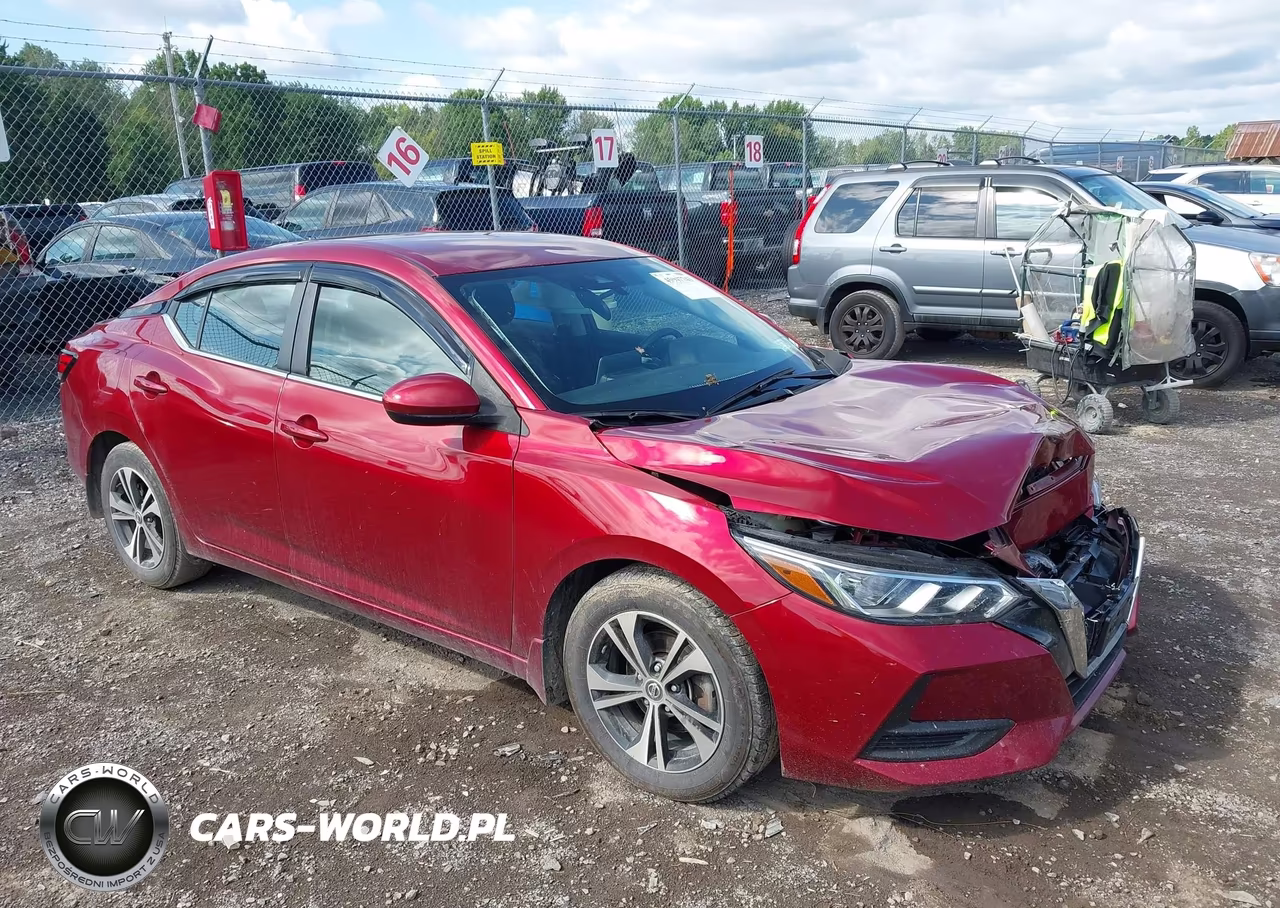 2023 Nissan Sentra Sv Xtronic Cvt VIN:3N1AB8CV4PY223052 - 1