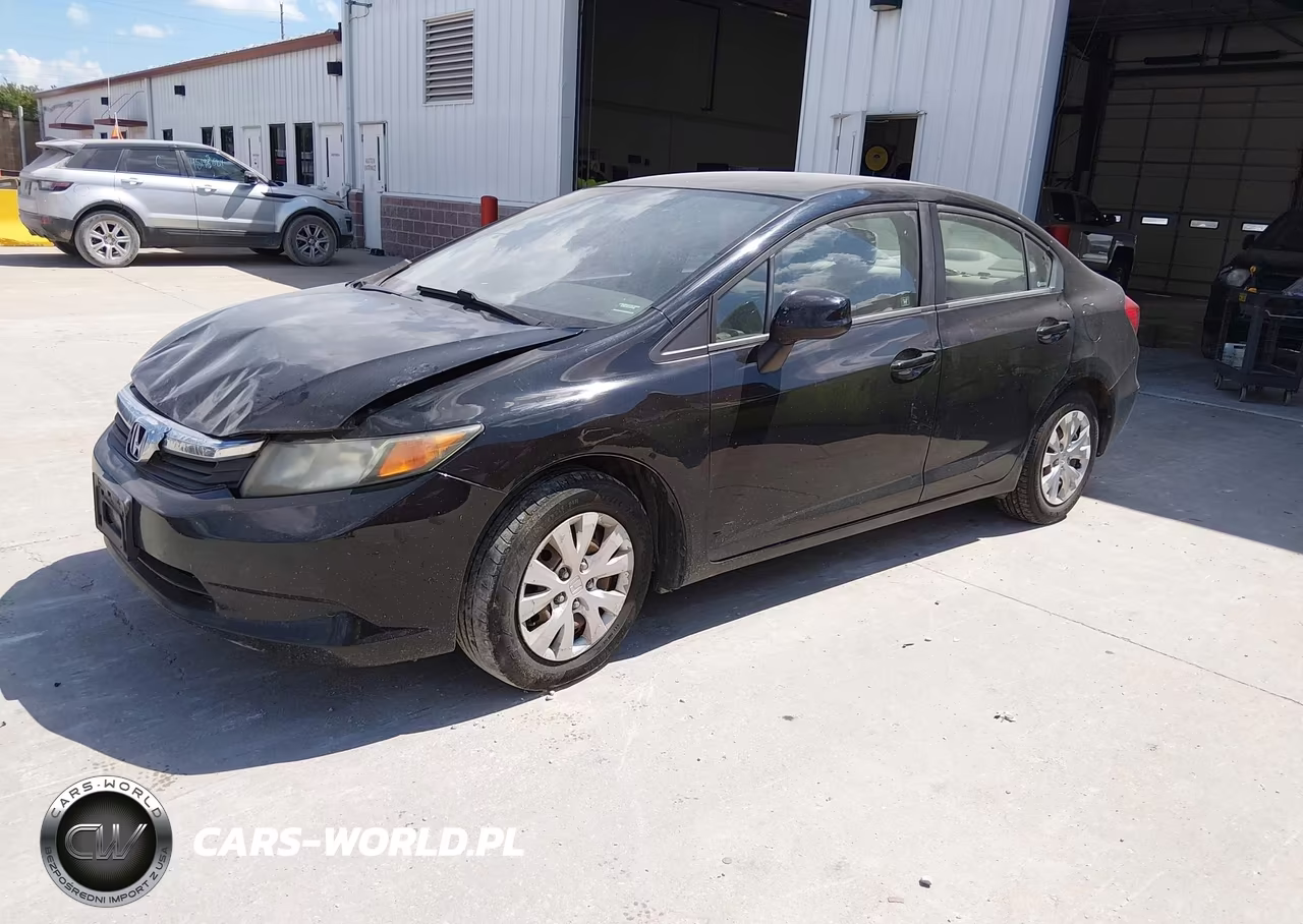 2012 Honda Civic Lx VIN:2HGFB2F50CH322464 - 2