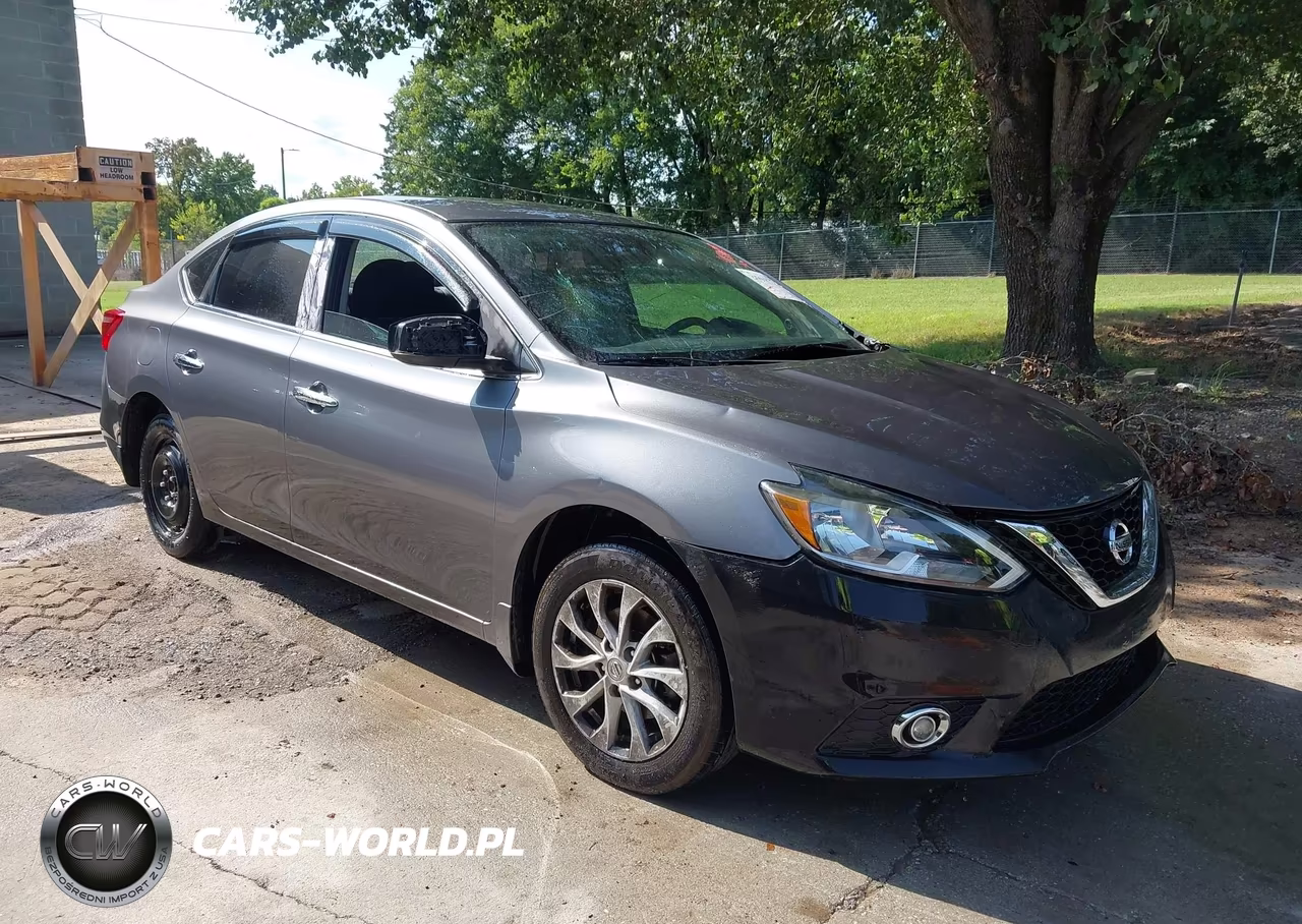 2019 Nissan Sentra Sv VIN:3N1AB7AP9KL606019 - 1
