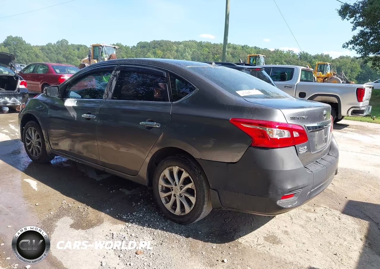 2019 Nissan Sentra Sv VIN:3N1AB7AP9KL606019 - 3