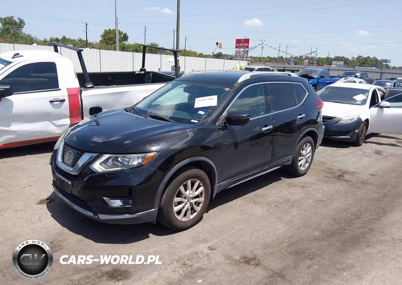 2017 Nissan Rogue Sv VIN:5N1AT2MV5HC842478 - 2