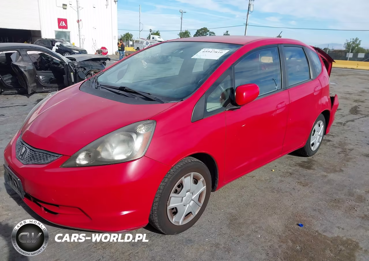 2013 Honda Fit VIN:JHMGE8H30DC066547 - 2