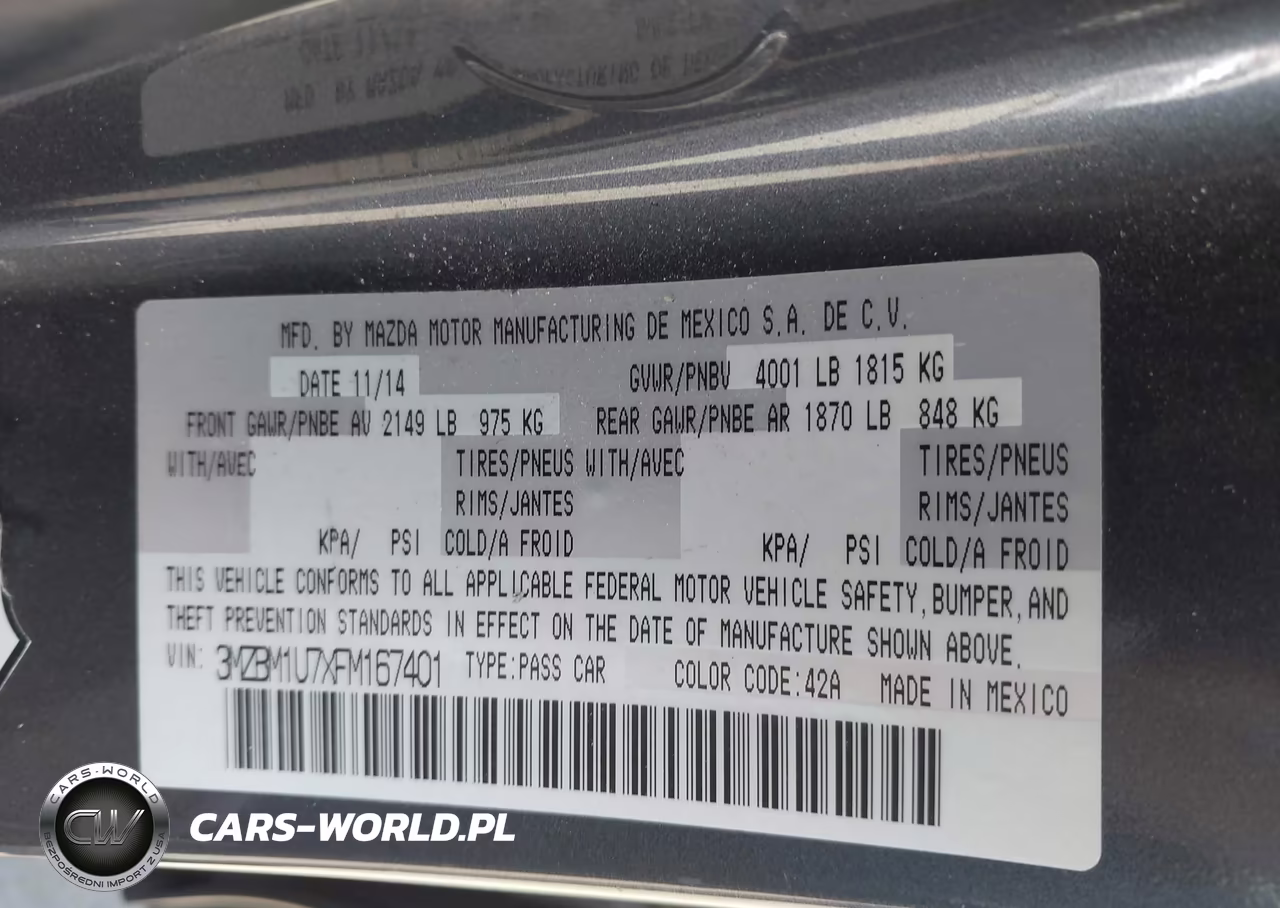 2015 Mazda Mazda3 I Sport VIN:3MZBM1U7XFM167401 - 9