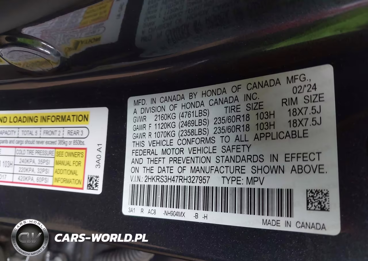 2024 Honda Cr-V Ex 2Wd VIN:2HKRS3H47RH327957 - 9