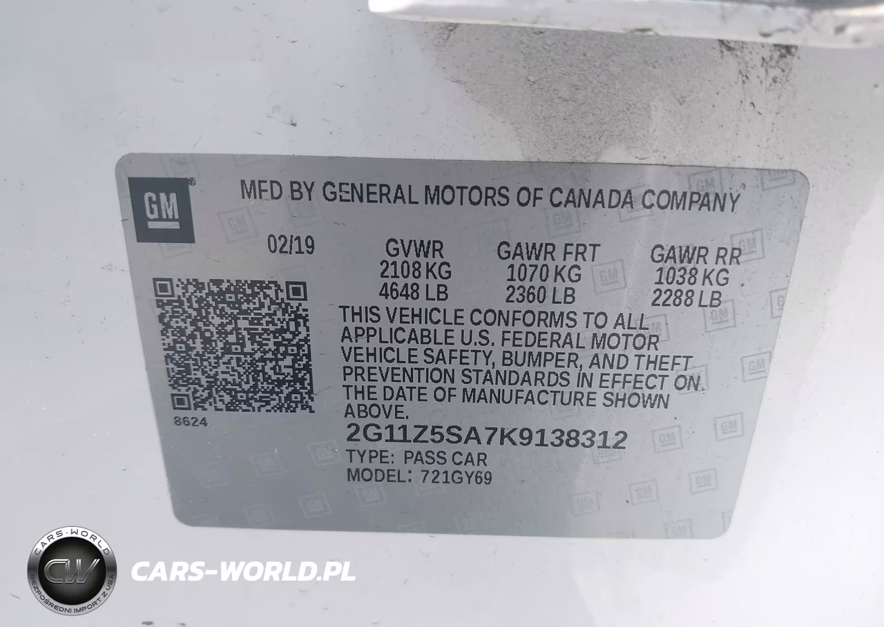 2019 Chevrolet Impala Lt VIN:2G11Z5SA7K9138312 - 9