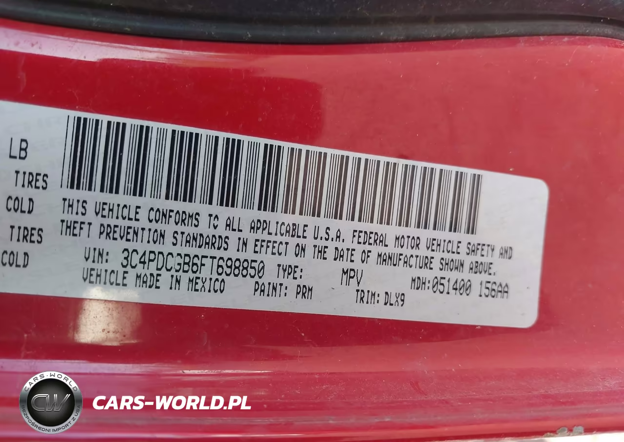 2015 Dodge Journey Crossroad VIN:3C4PDCGB6FT698850 - 9