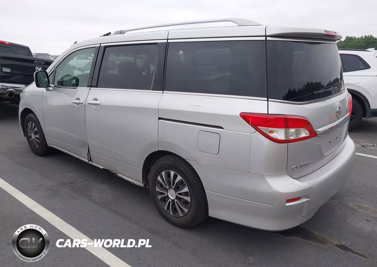 2012 Nissan Quest S VIN:JN8AE2KP0C9031877 - 3