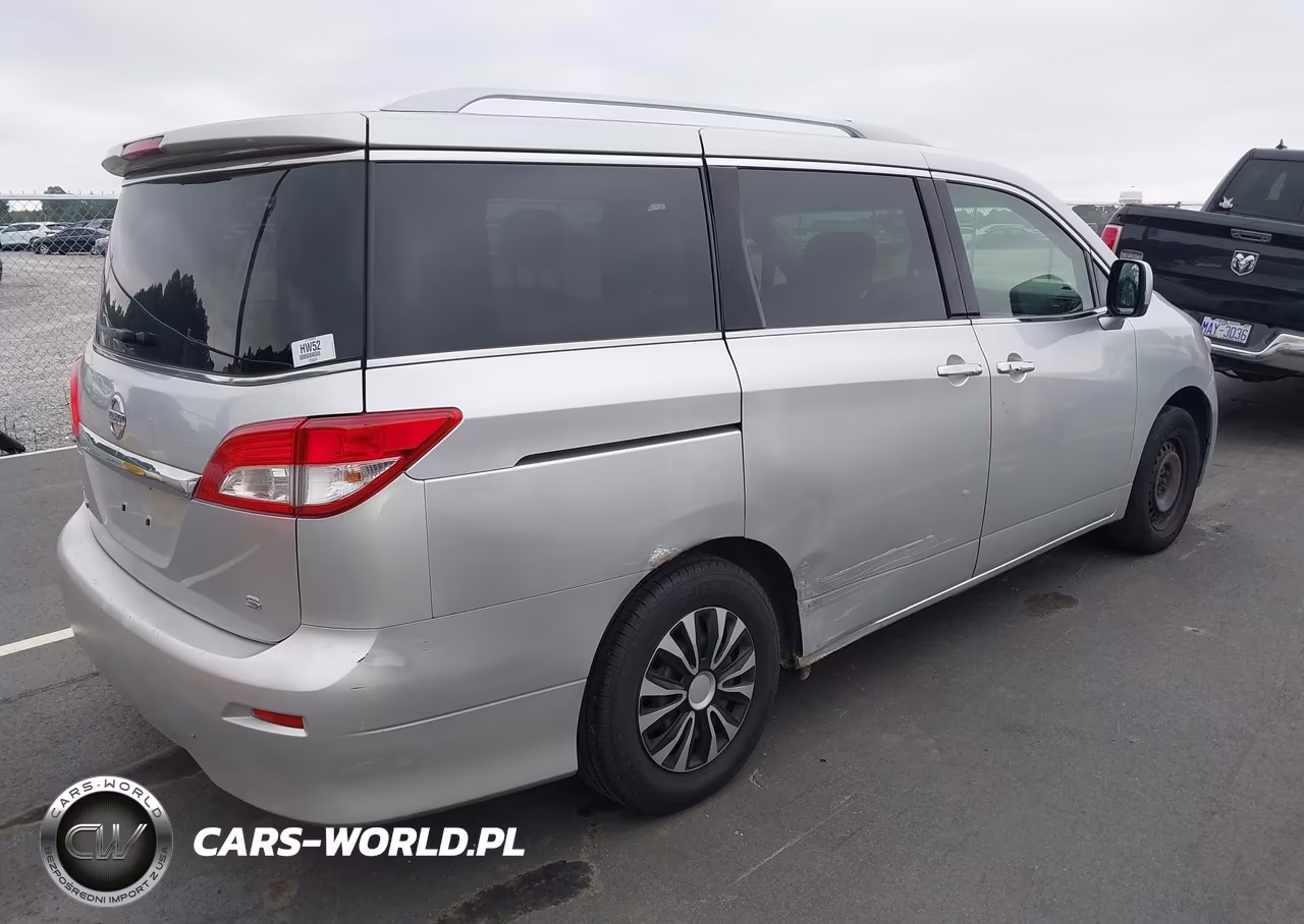 2012 Nissan Quest S VIN:JN8AE2KP0C9031877 - 4