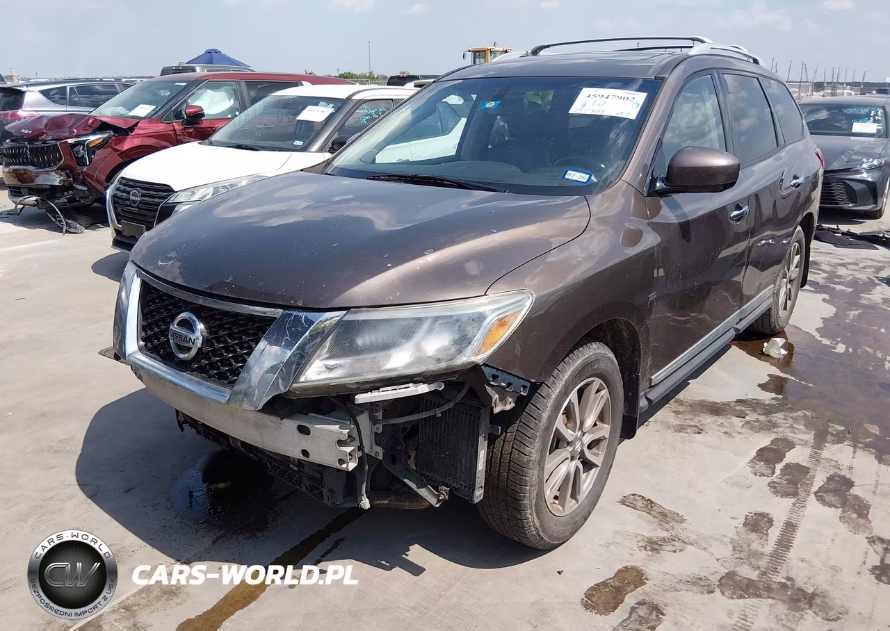 2015 Nissan Pathfinder Sl VIN:5N1AR2MM9FC655330 - 2
