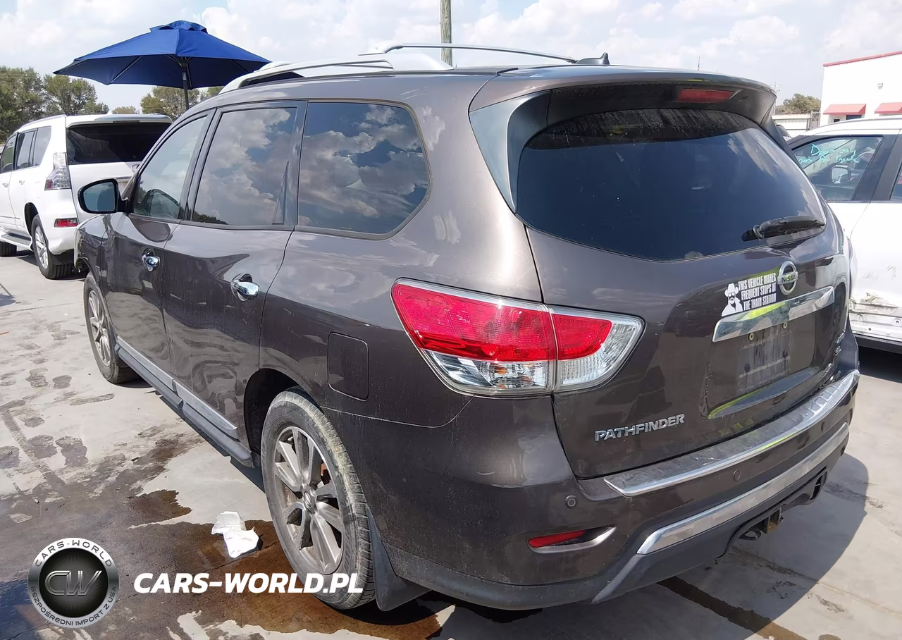 2015 Nissan Pathfinder Sl VIN:5N1AR2MM9FC655330 - 3