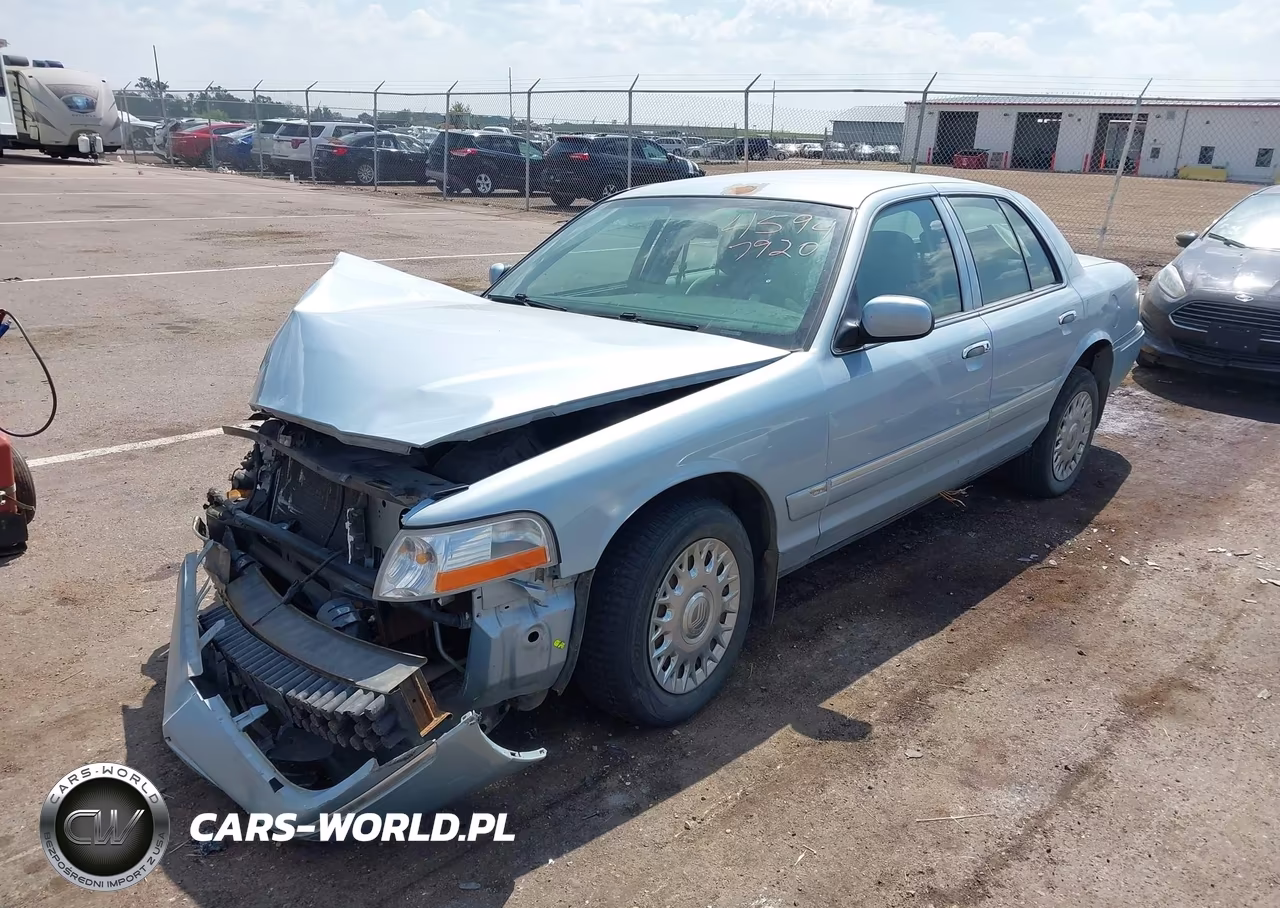 2004 Mercury Grand Marquis Gs VIN:2MEFM74W94X634144 - 2