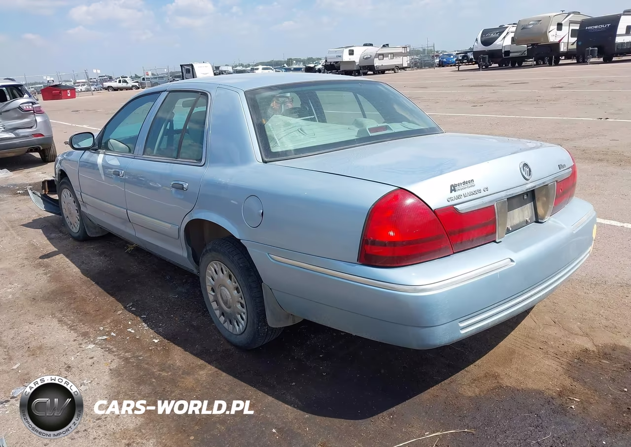 2004 Mercury Grand Marquis Gs VIN:2MEFM74W94X634144 - 3