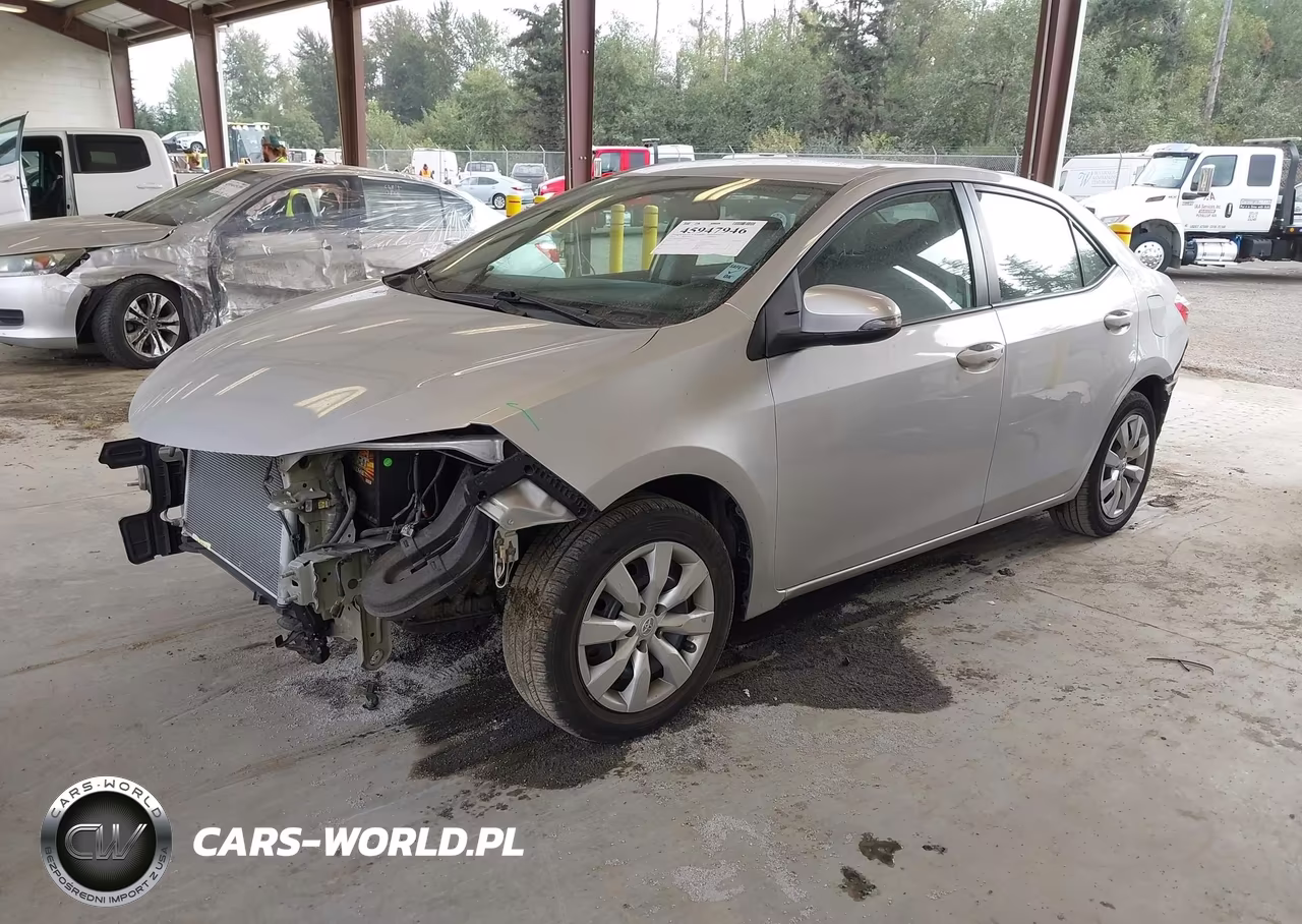 2015 Toyota Corolla Le VIN:5YFBURHE7FP230246 - 2
