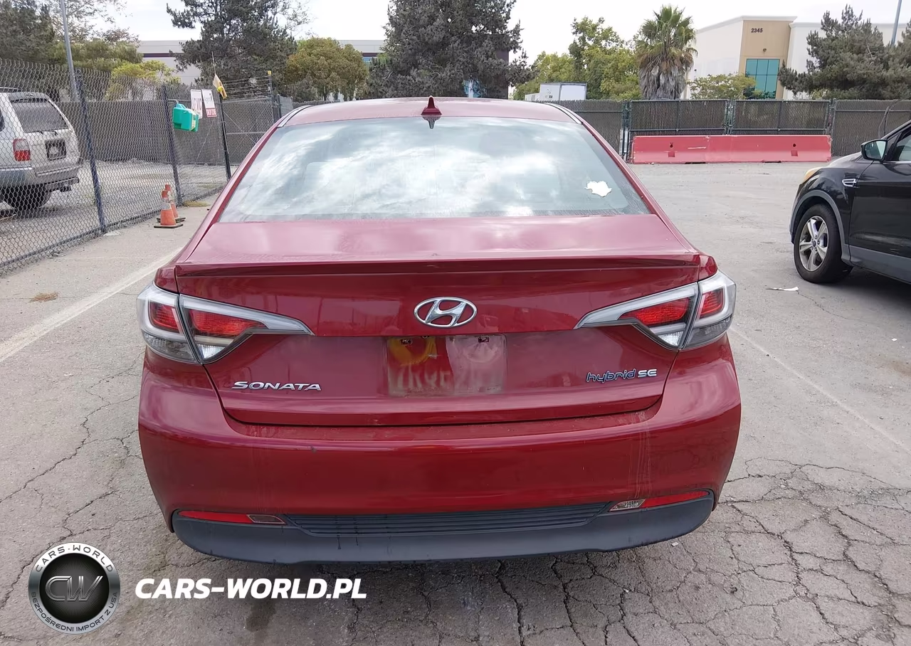2016 Hyundai Sonata Hybrid Se VIN:KMHE24L11GA027820 - 17