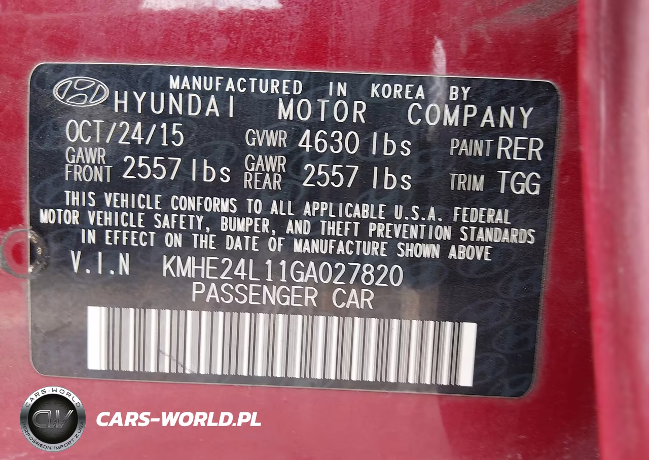 2016 Hyundai Sonata Hybrid Se VIN:KMHE24L11GA027820 - 9