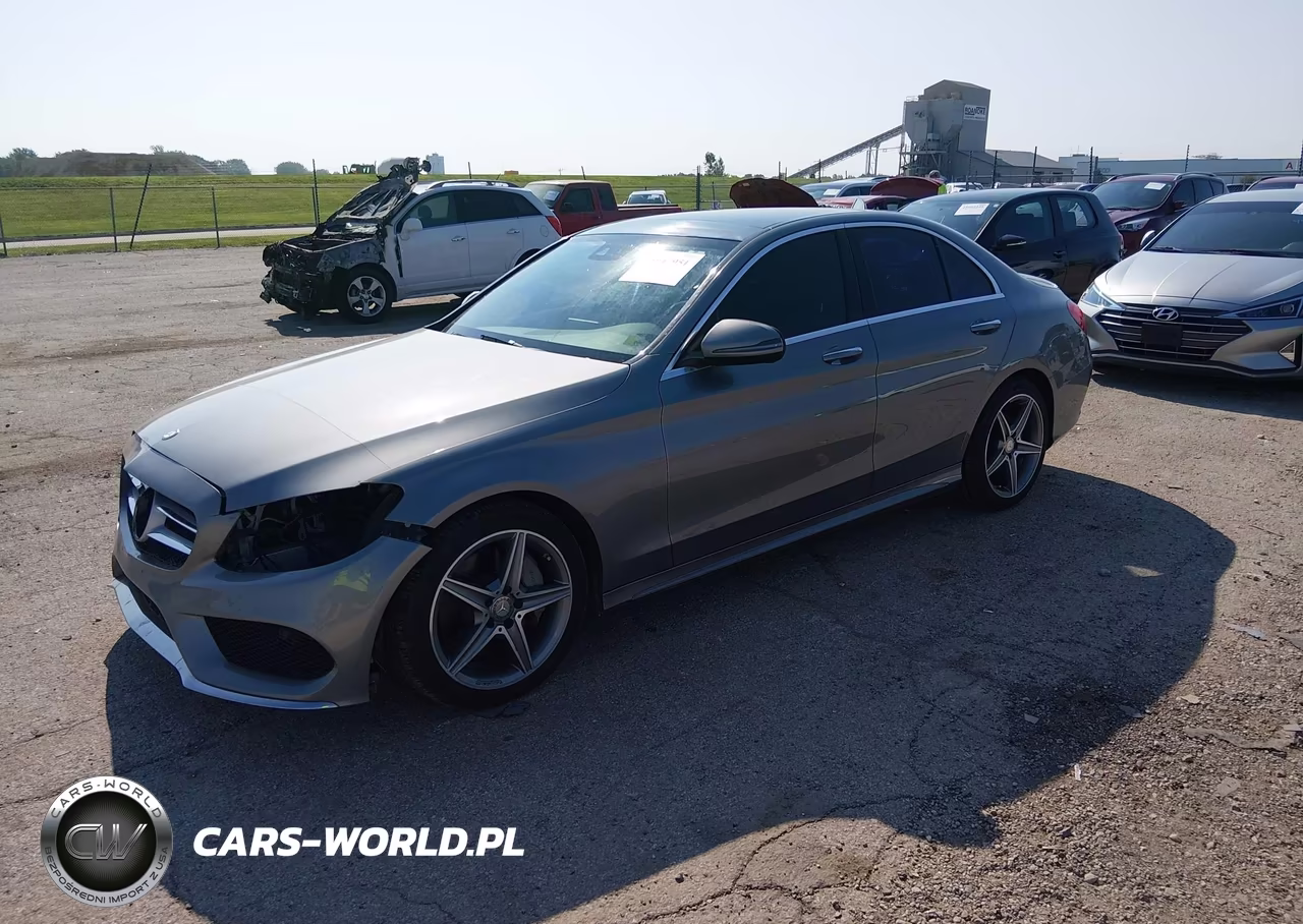 2016 Mercedes-Benz C 300 Sport 4Matic VIN:55SWF4KB5GU126878 - 2
