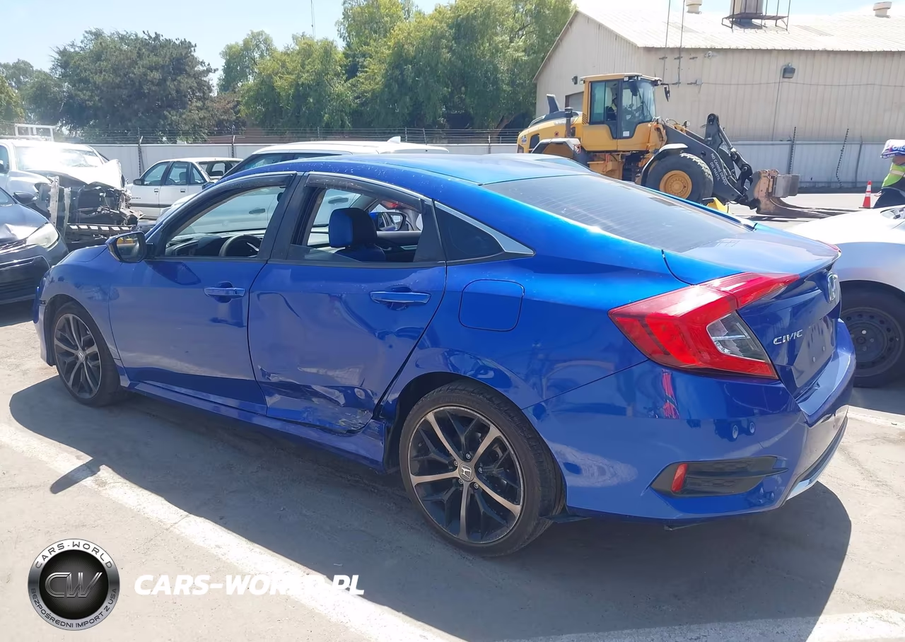 2021 Honda Civic Lx VIN:2HGFC2F60MH504771 - 3