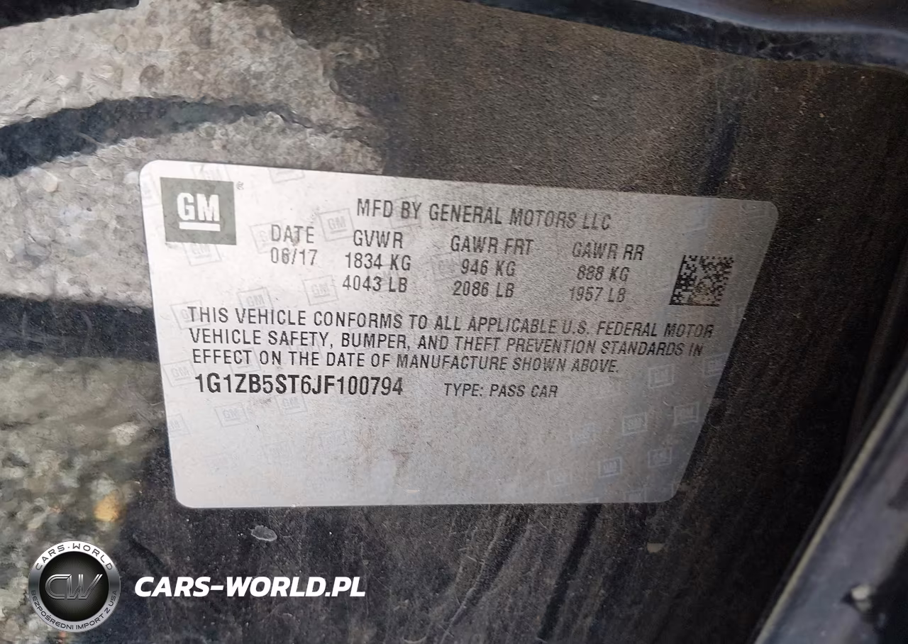 2018 Chevrolet Malibu 1Ls VIN:1G1ZB5ST6JF100794 - 9