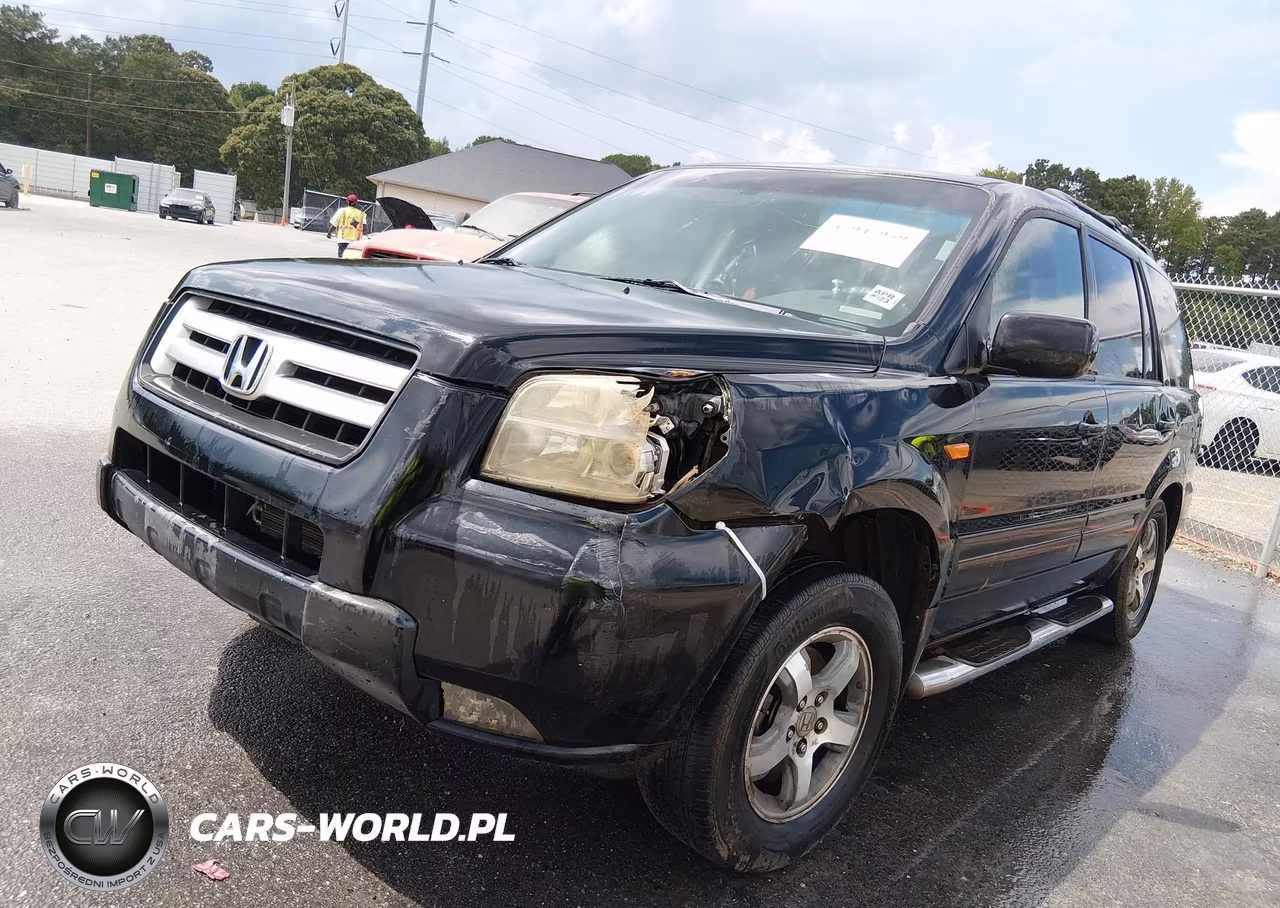 2007 Honda Pilot Ex-L VIN:5FNYF18577B023729 - 2