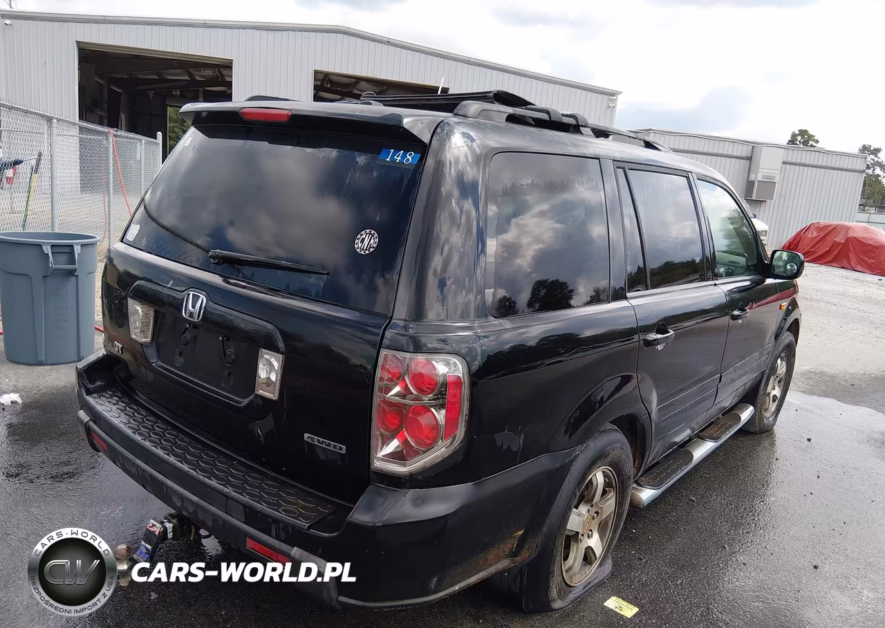 2007 Honda Pilot Ex-L VIN:5FNYF18577B023729 - 4