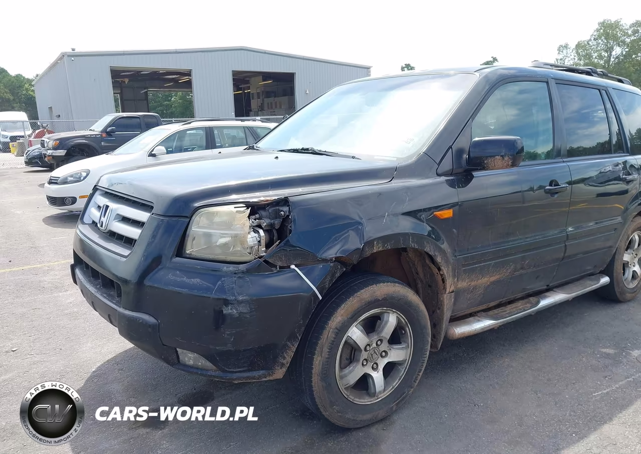 2007 Honda Pilot Ex-L VIN:5FNYF18577B023729 - 6