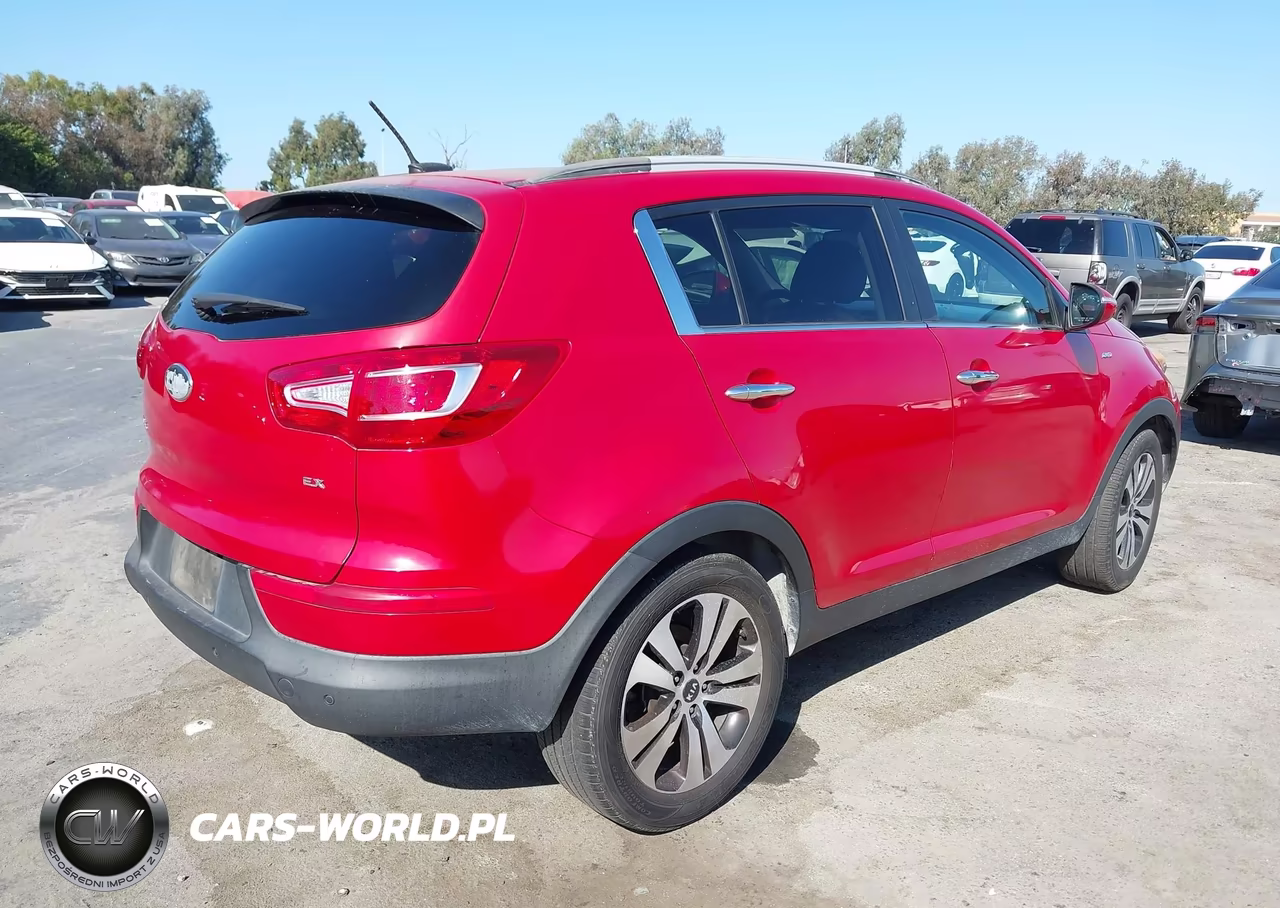 2013 Kia Sportage Ex VIN:KNDPCCA21D7497452 - 4