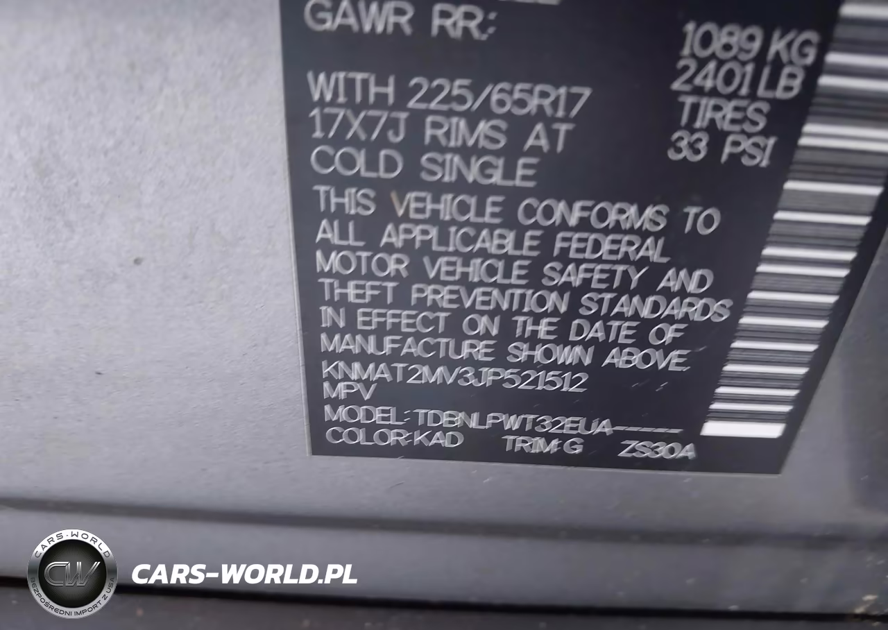 2018 Nissan Rogue S VIN:KNMAT2MV3JP521512 - 9