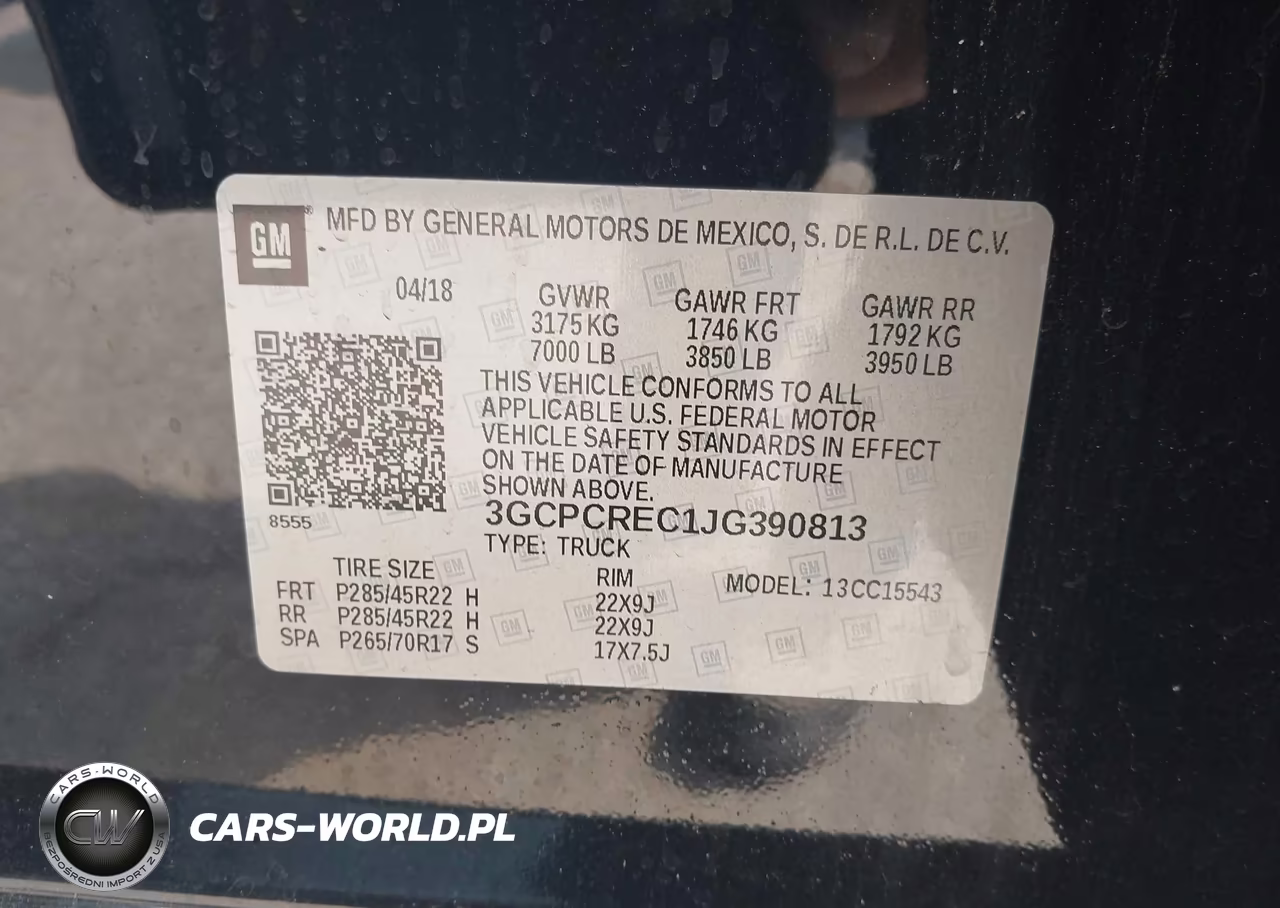 2018 Chevrolet Silverado 1500 1Lt VIN:3GCPCREC1JG390813 - 9