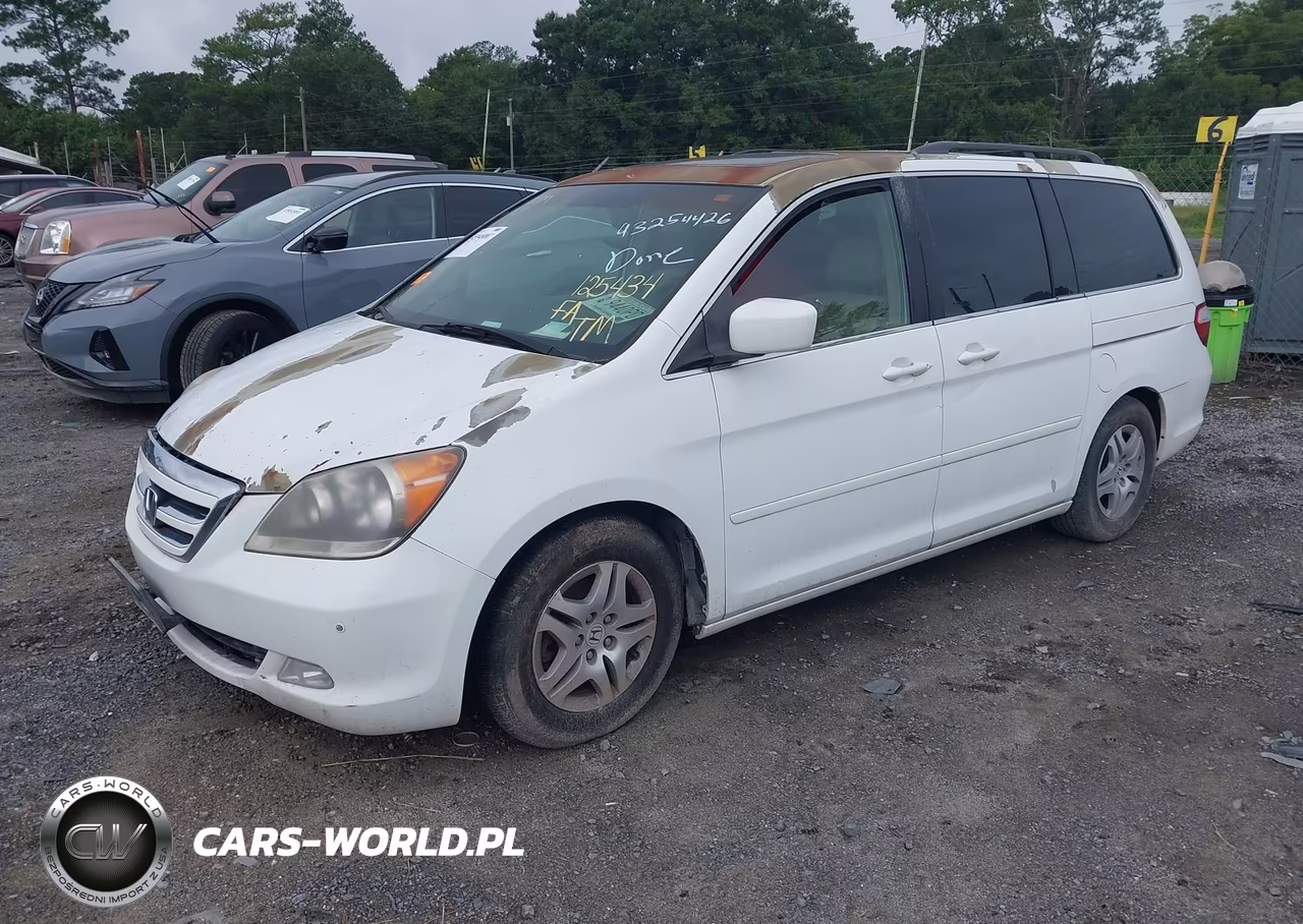 2006 Honda Odyssey Touring VIN:5FNRL38836B125434 - 2
