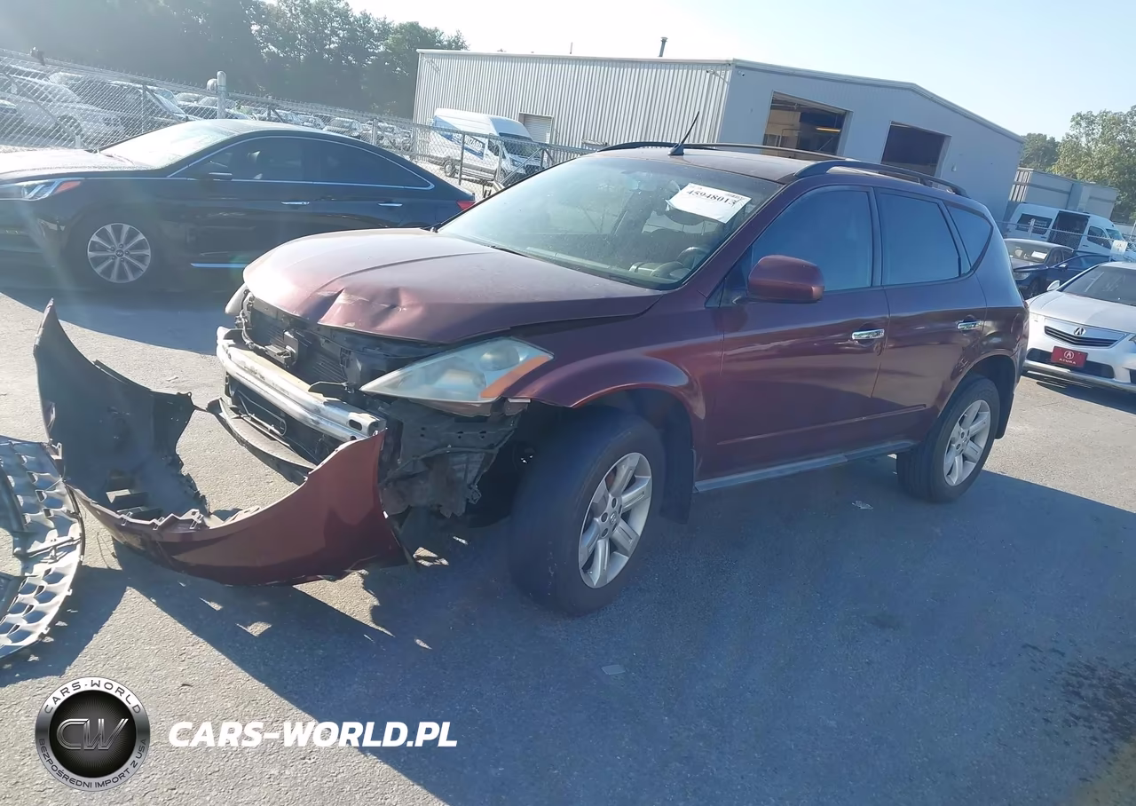 2006 Nissan Murano S VIN:JN8AZ08W26W543945 - 2