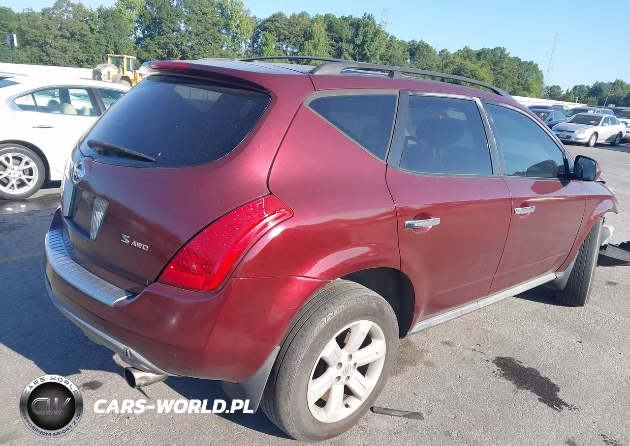 2006 Nissan Murano S VIN:JN8AZ08W26W543945 - 4