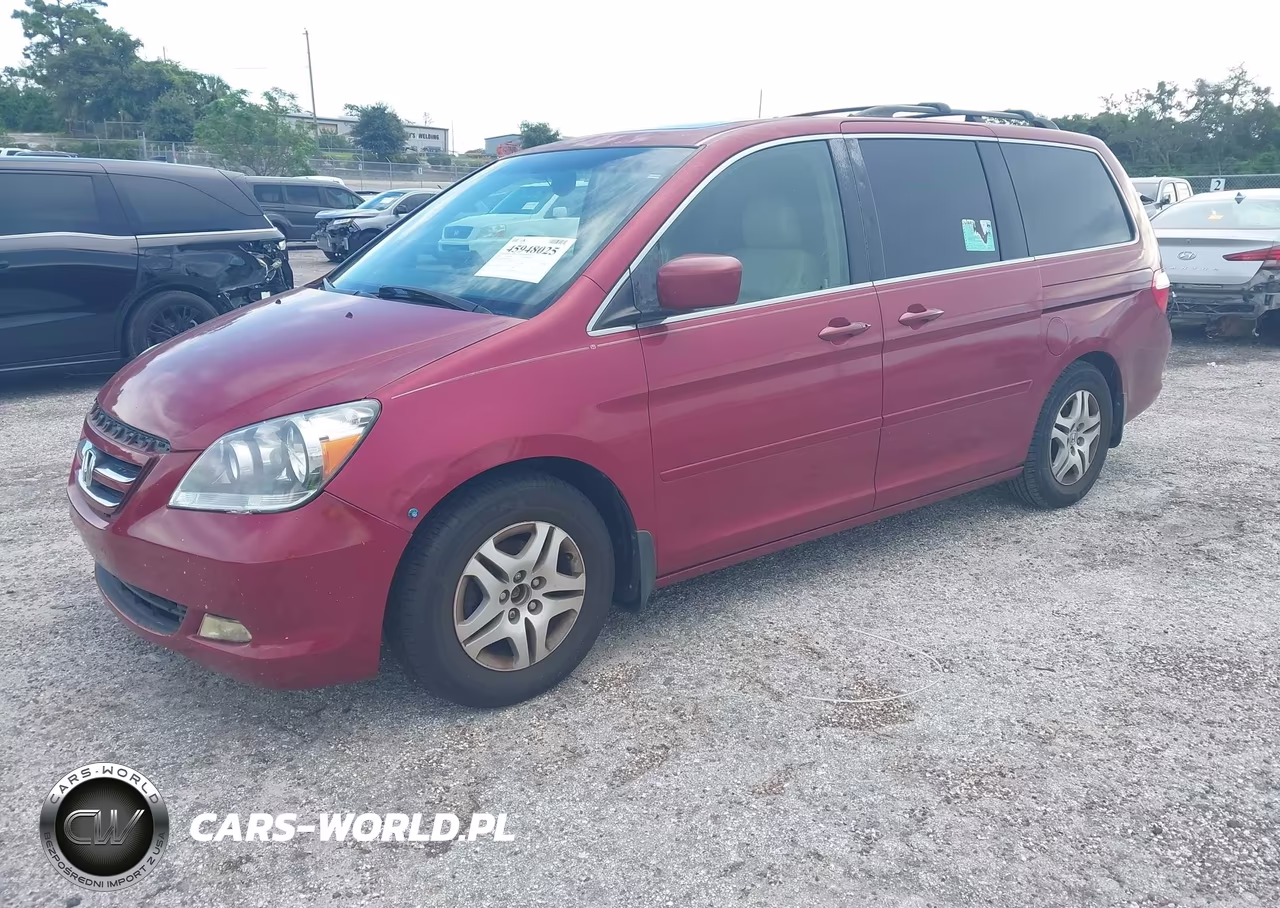2006 Honda Odyssey Ex-L VIN:5FNRL38766B035024 - 2