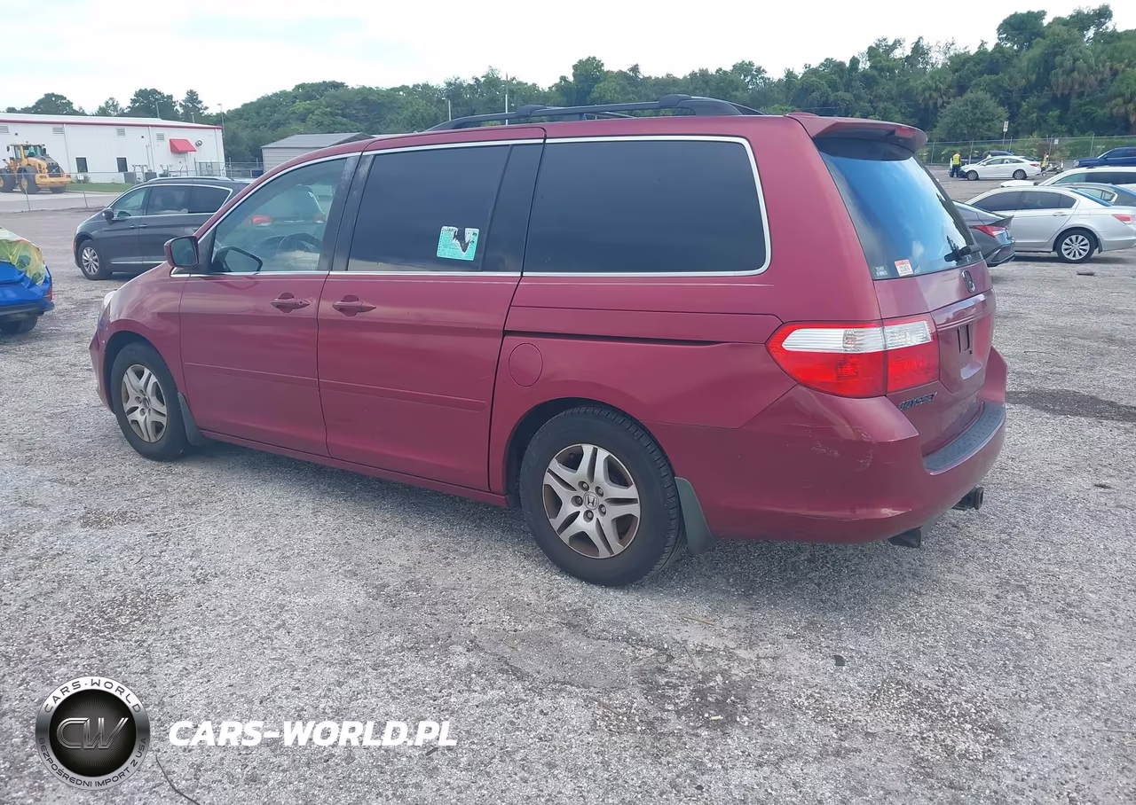 2006 Honda Odyssey Ex-L VIN:5FNRL38766B035024 - 3