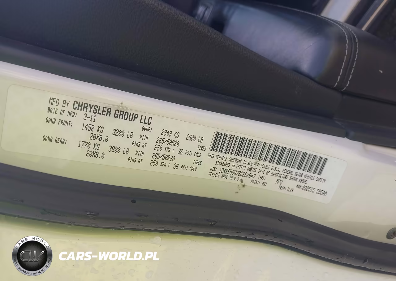 2011 Dodge Durango Citadel VIN:1D4RE5GG7BC667807 - 9