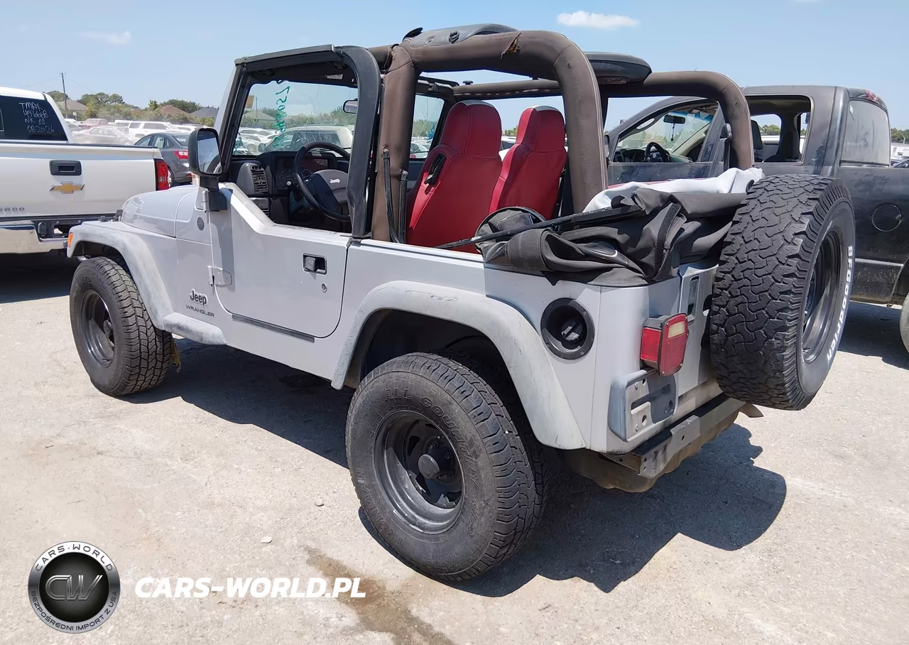 2004 Jeep Wrangler Se VIN:1J4FA29184P758593 - 3