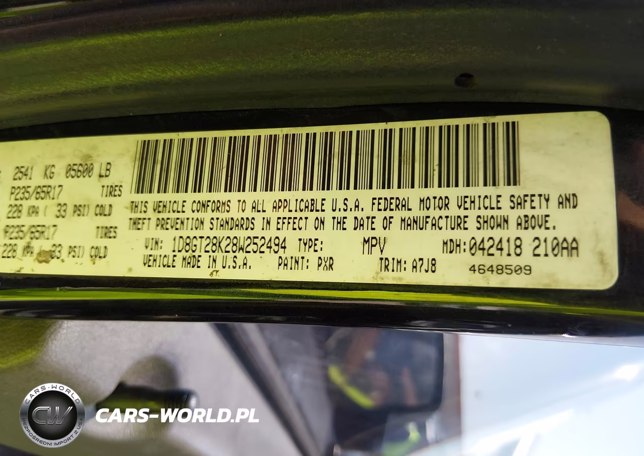 2008 Dodge Nitro Sxt VIN:1D8GT28K28W252494 - 9