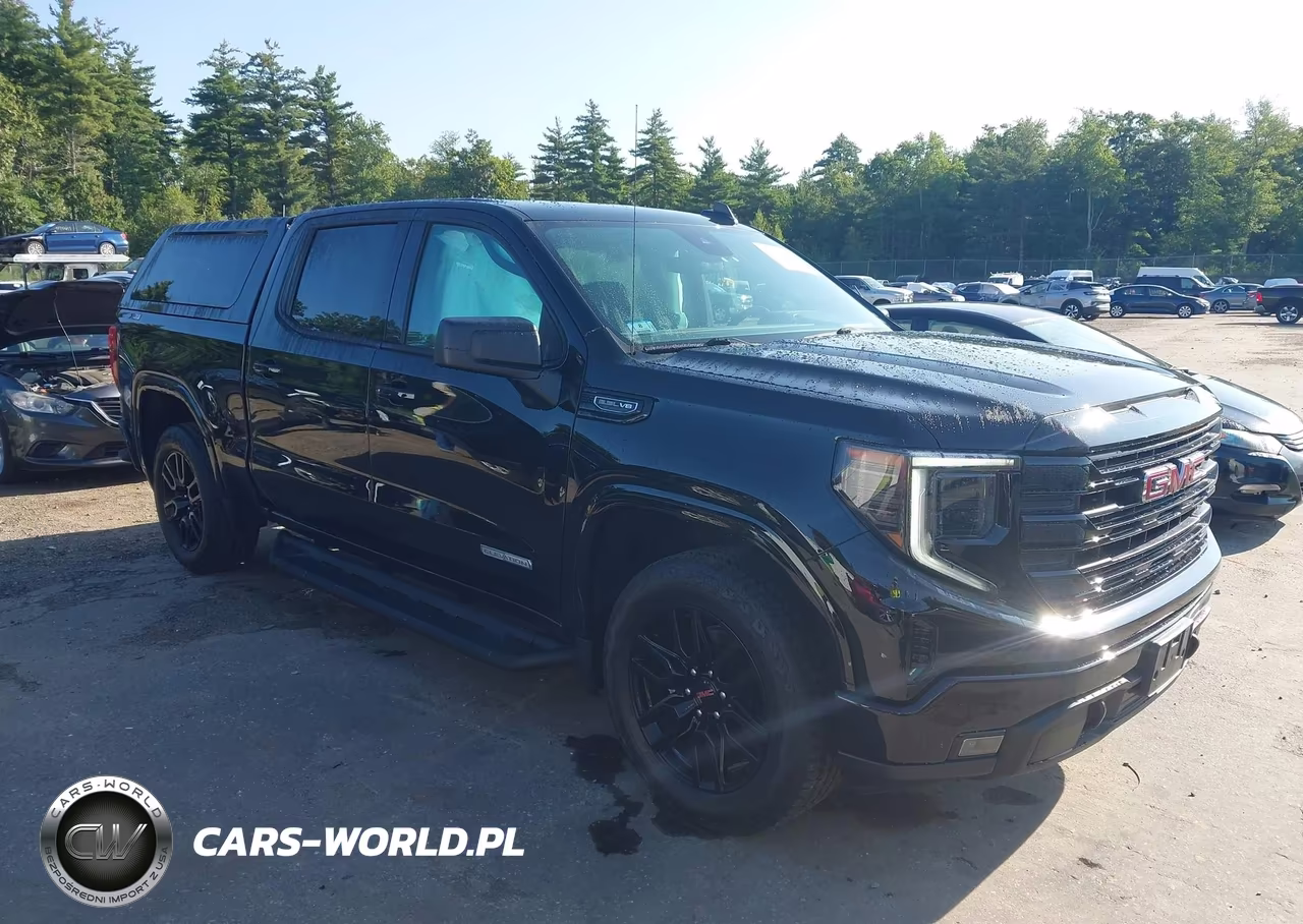2023 GMC Sierra 1500 4Wd Short Box Elevation With 3Sb