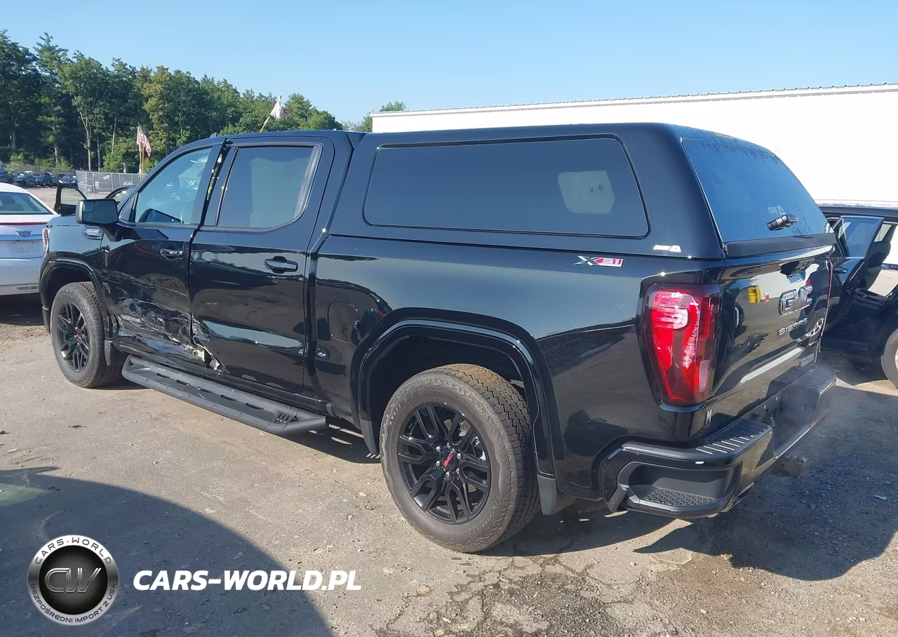 2023 GMC Sierra 1500 4Wd Short Box Elevation With 3Sb VIN:3GTUUCED6PG232546 - 3