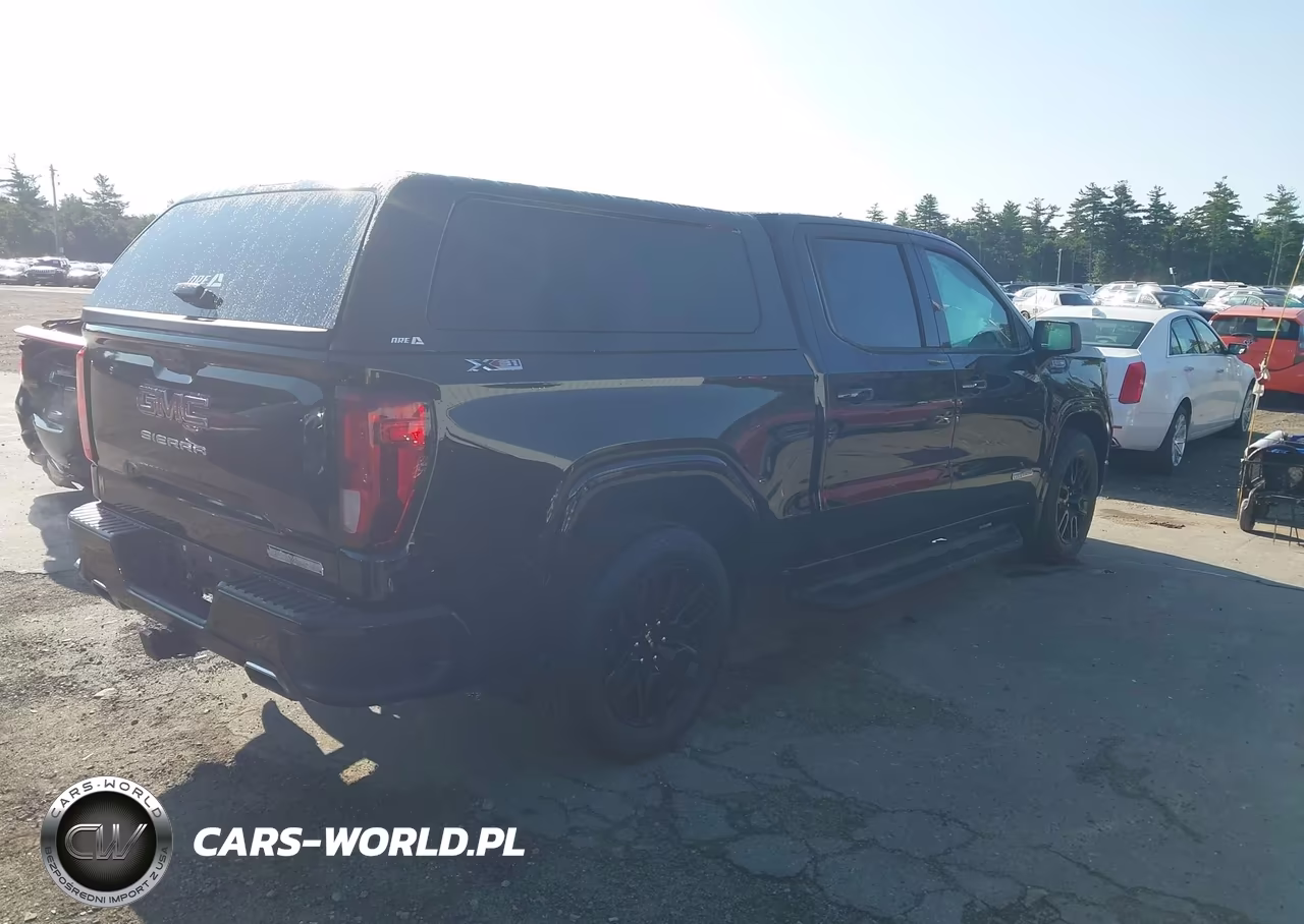 2023 GMC Sierra 1500 4Wd Short Box Elevation With 3Sb VIN:3GTUUCED6PG232546 - 4